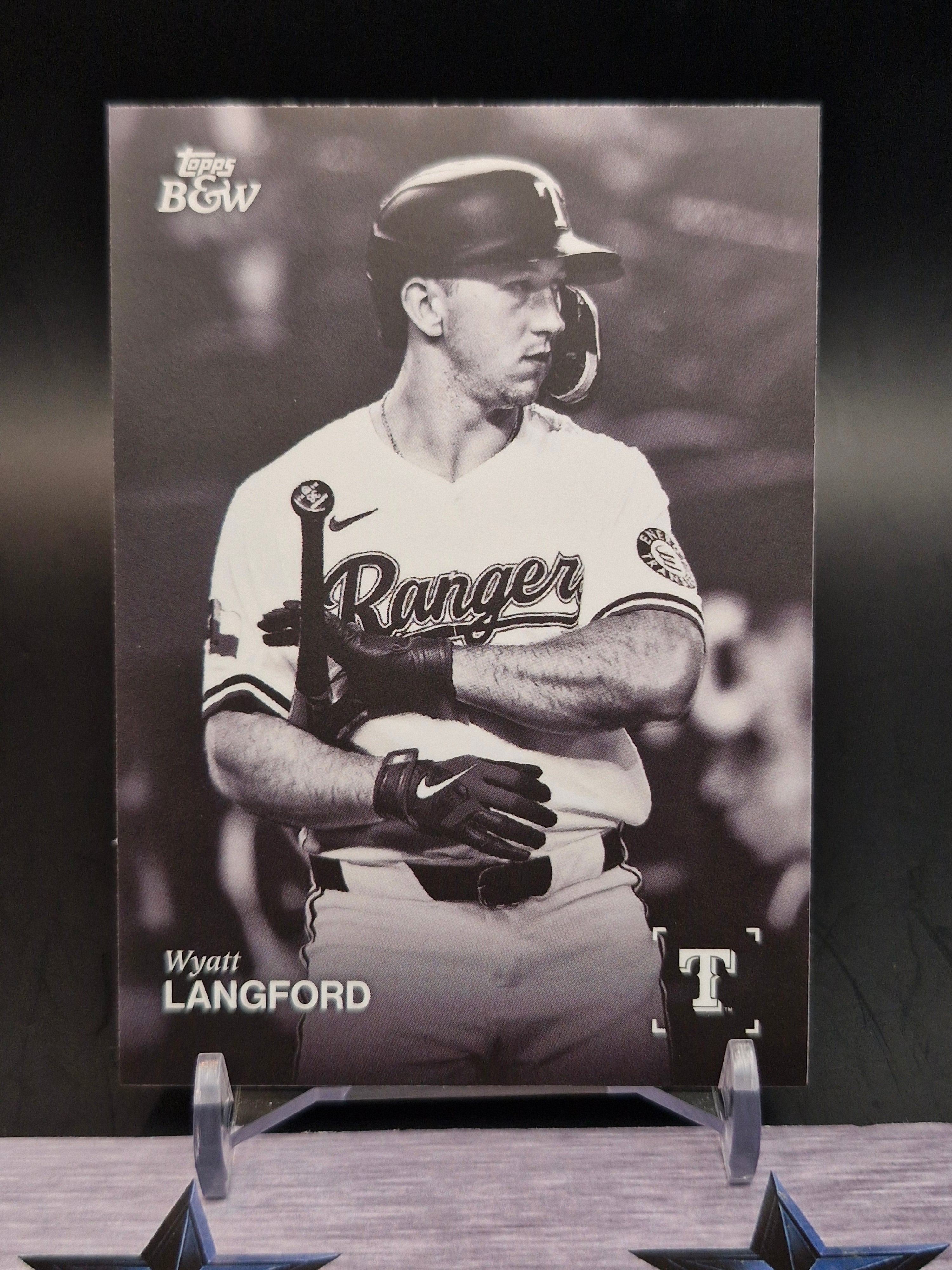 2025 Topps Black & White #054 Wyatt Langford