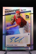 2020 Donruss #SS-BR Brock Burke Signature Series