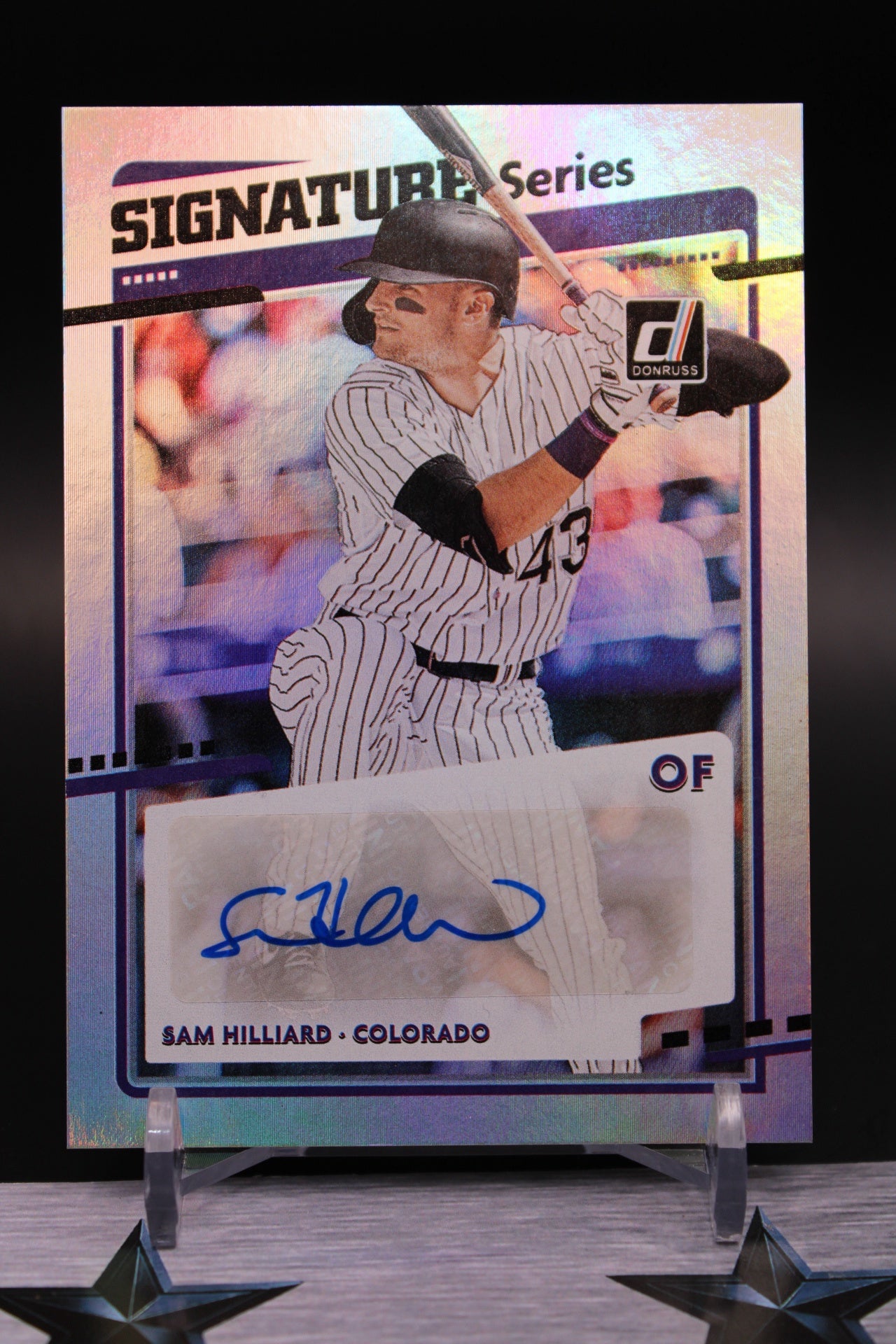 2020 Donruss #SS-SH Sam Hilliard Signature Series