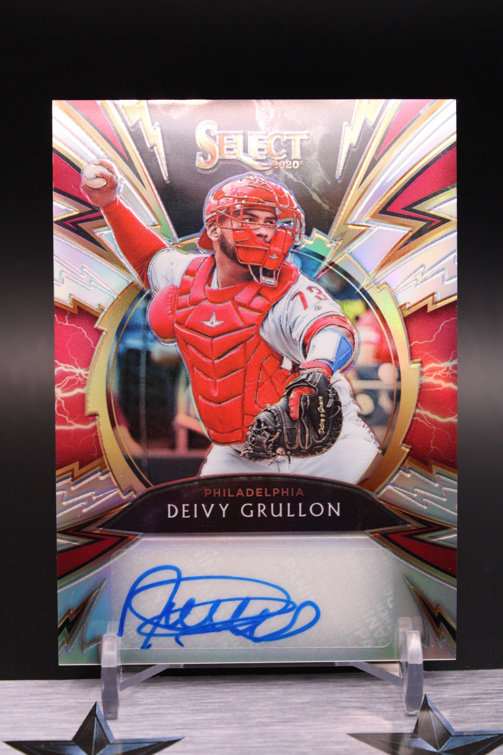 2020 Panini Select #SS-DG Deivy Grullon Sparks Signatures #/199
