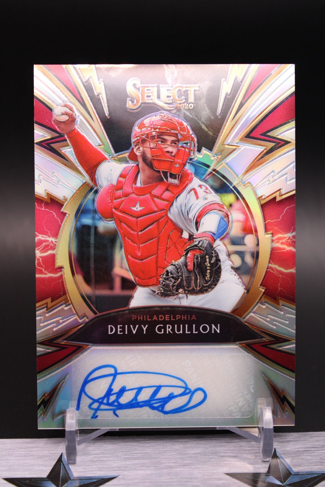 2020 Panini Select #SS-DG Deivy Grullon Sparks Signatures #/199
