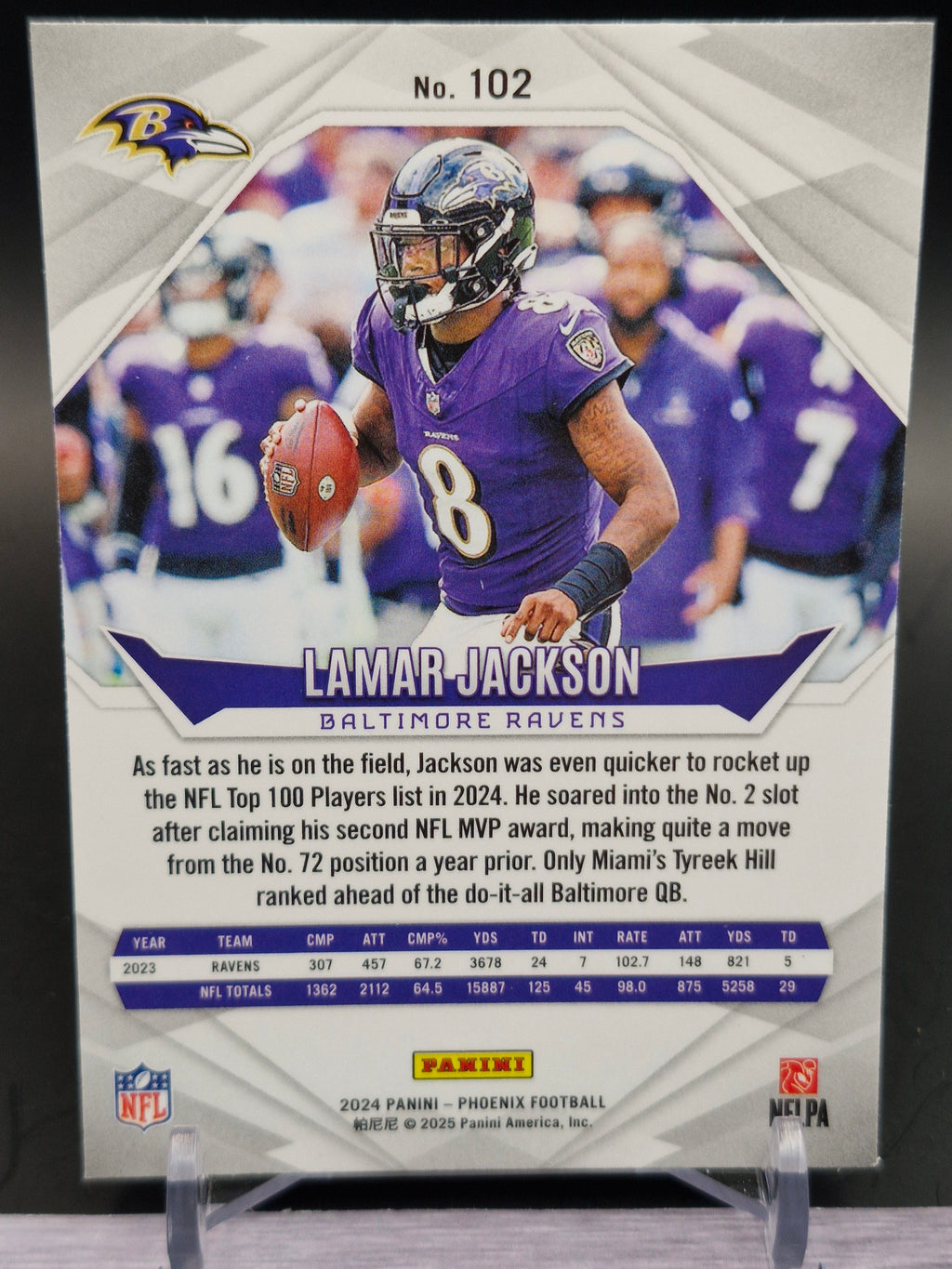 2024 Panini Phoenix #102 Lamar Jackson