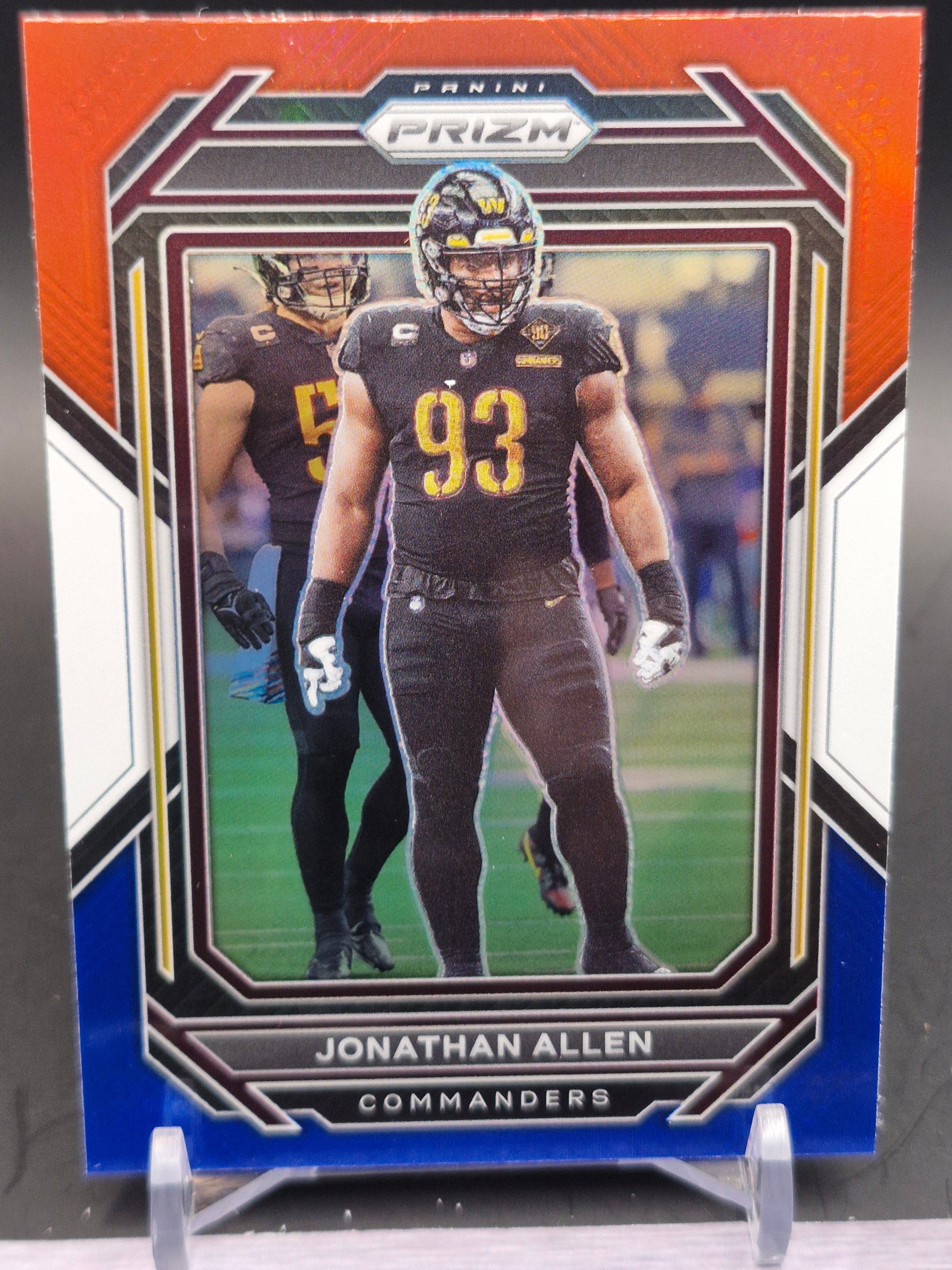 2022 Panini Prizm - Red White and Blue #297 Jonathan Allen