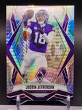 2025 Panini Phoenix #135 Justin Jefferson Silver Lava Prizm