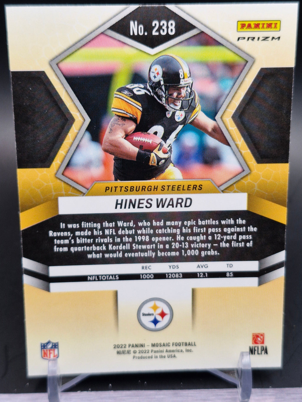 2022 Panini Mosaic #238 Hines Ward Mosaic