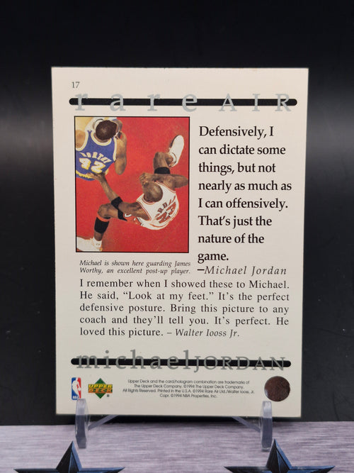 1994 Upper Deck Jordan Rare Air #17 Michael Jordan