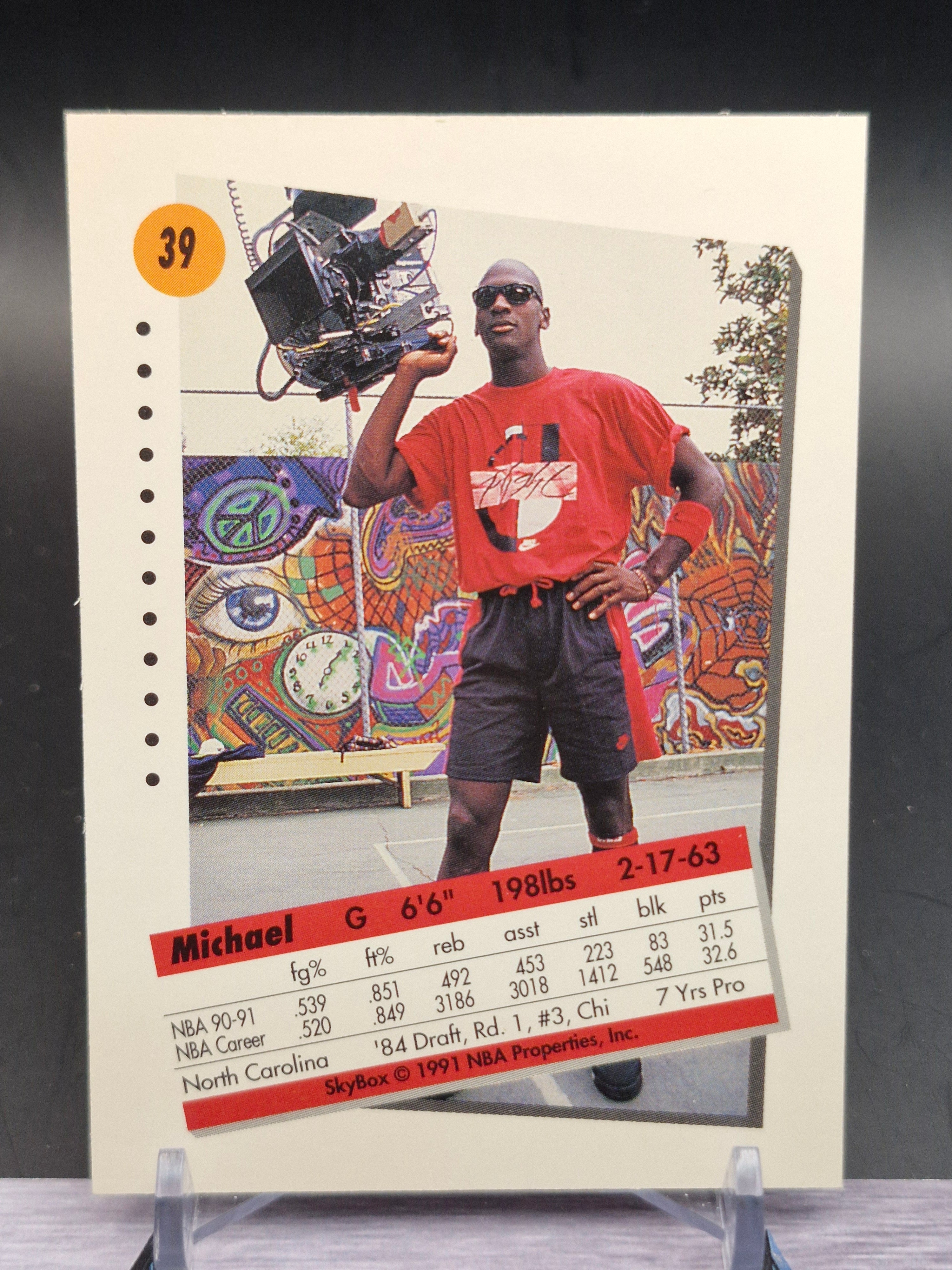 1991-92 SkyBox #39 Michael Jordan
