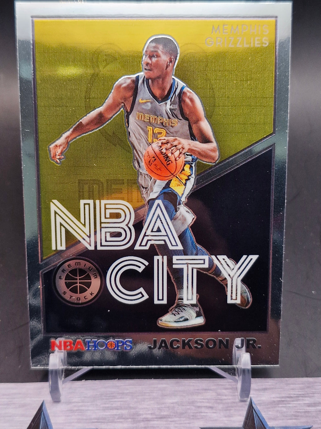 2019-20 Hoops Premium Stock #10 Jaren Jackson Jr. NBA City