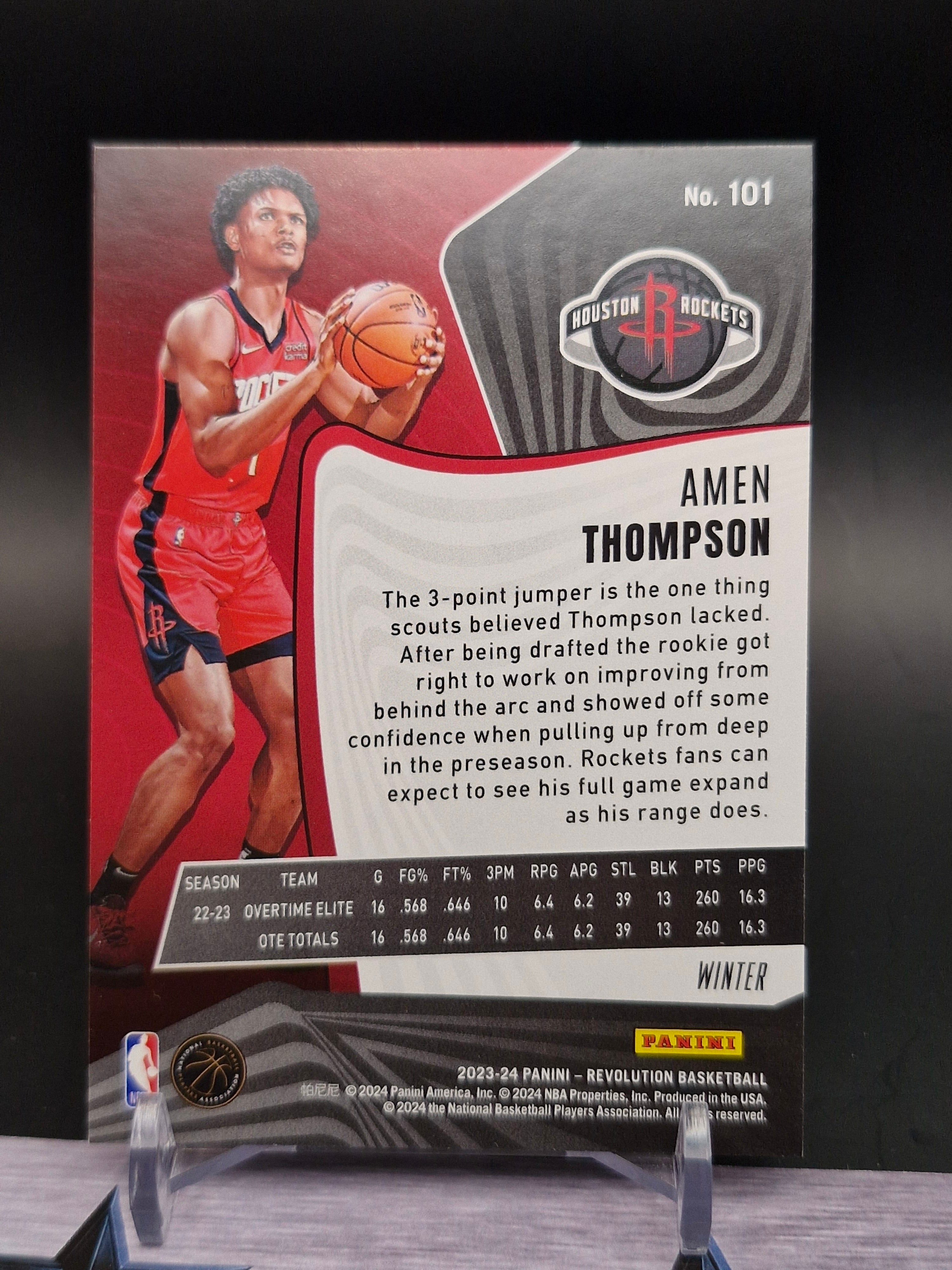 2023-24 Panini Revolution #101 Amen Thompson