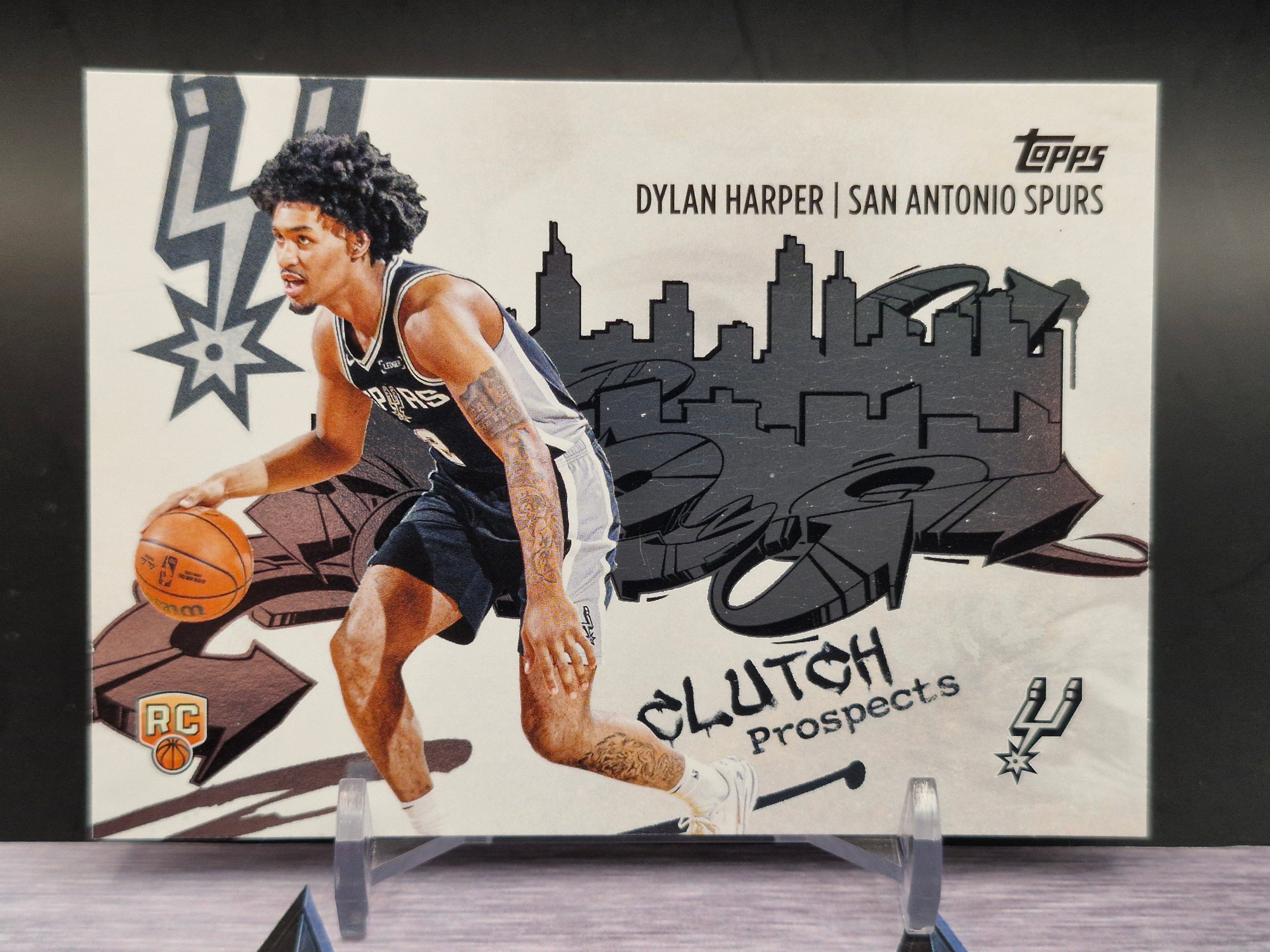 2025-26 Topps #CC-2 Dylan Harper Clutch City Prospects