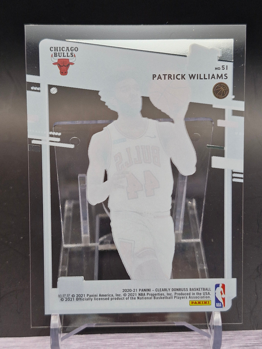 2020-21 Clearly Donruss #51 Patrick Williams