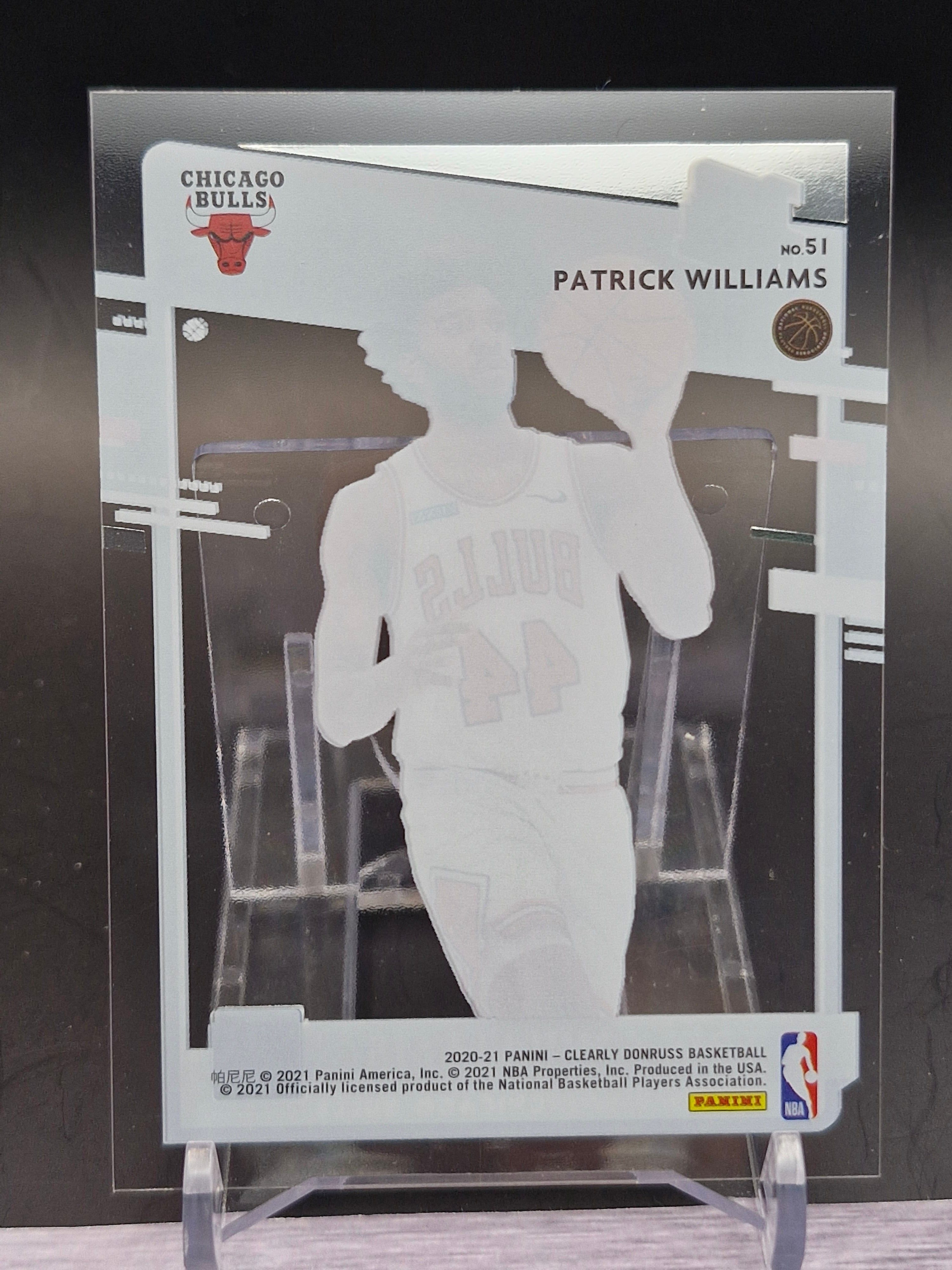 2020-21 Clearly Donruss #51 Patrick Williams