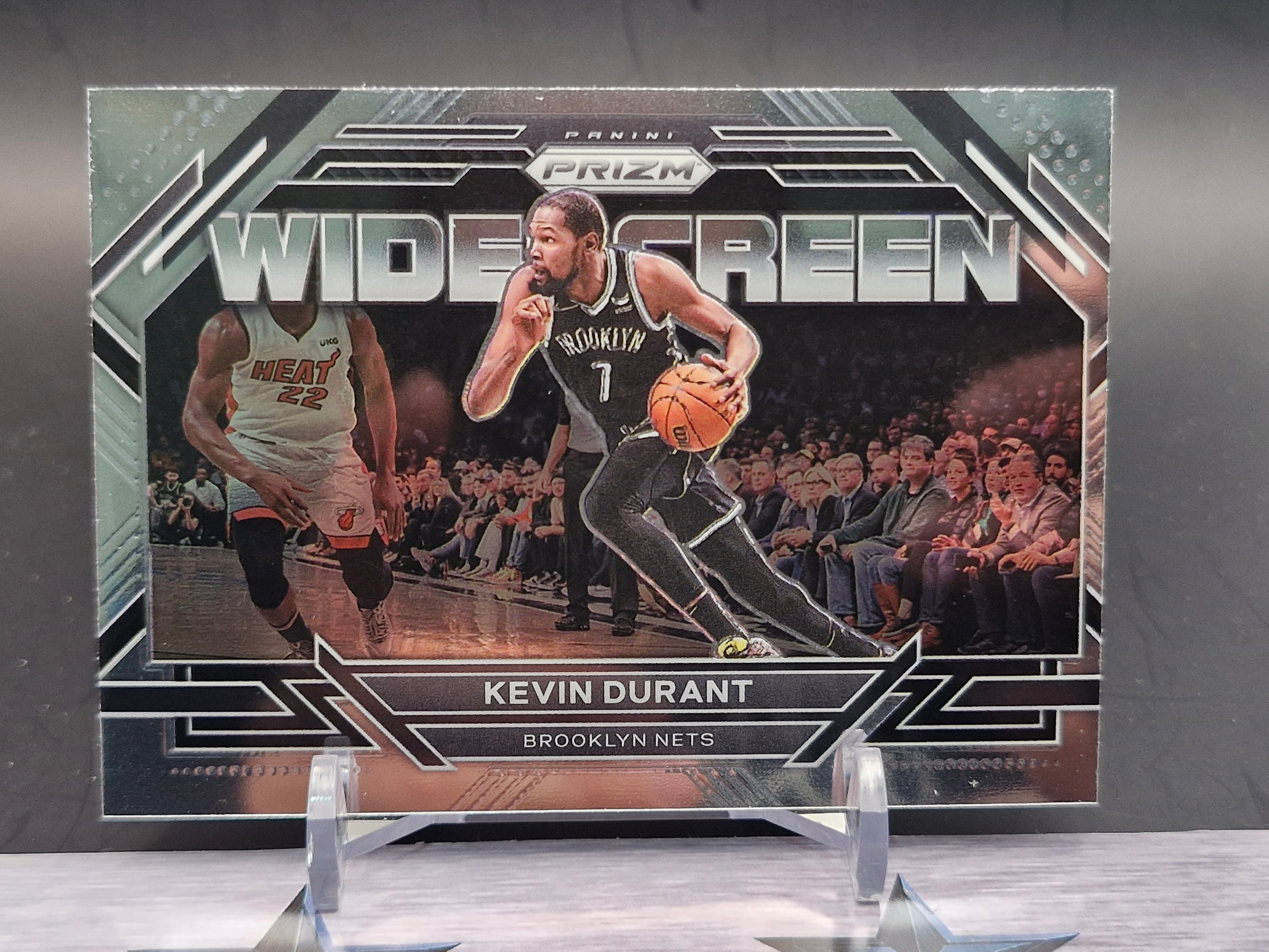 2022-23 Panini Prizm #9 Kevin Durant Widescreen Prizms Silver