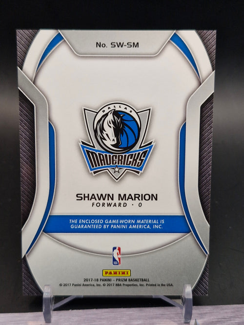 2017-18 Panini Prizm #SW-SM Shawn Marion Sensational Swatches