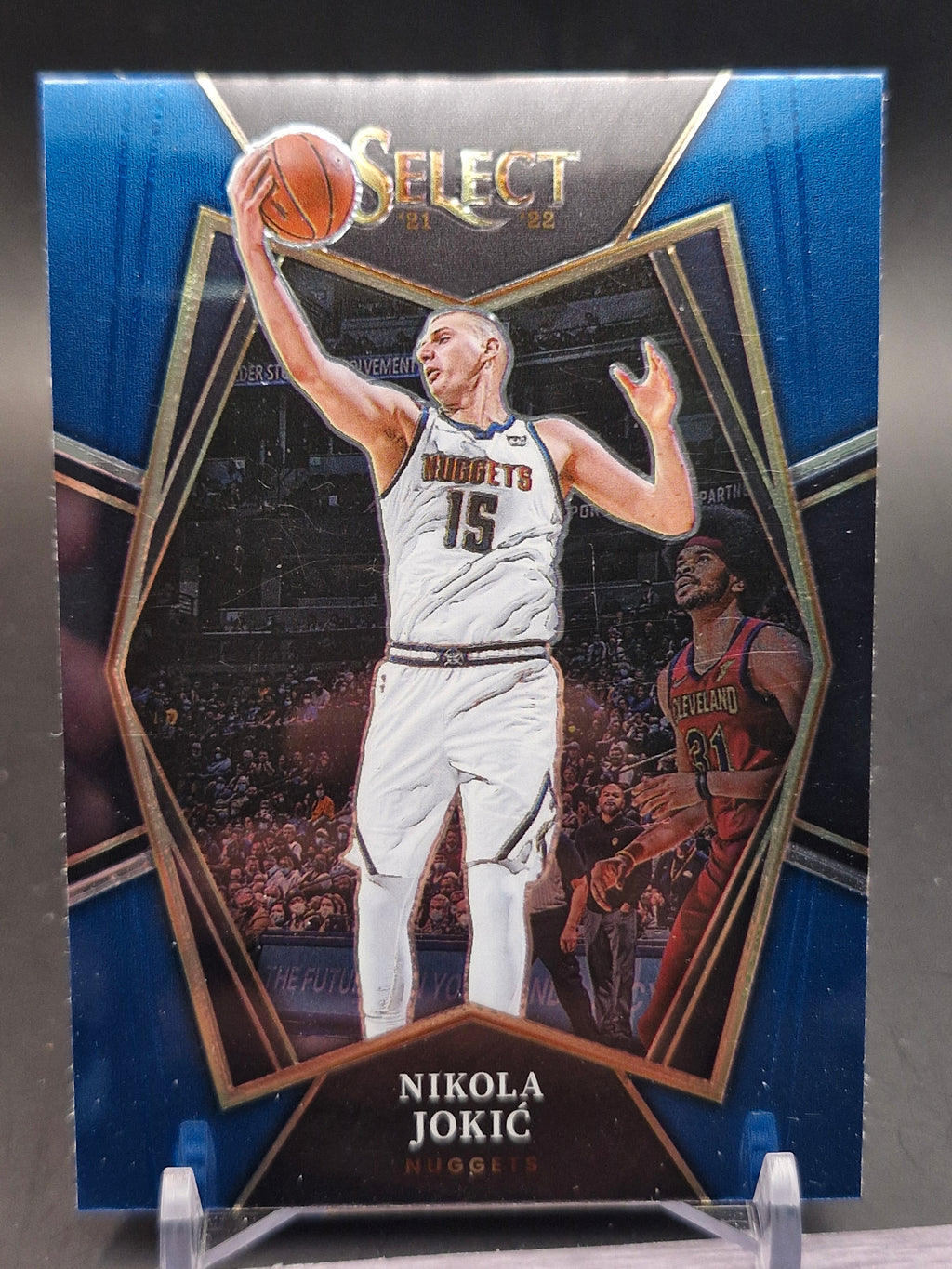 2021-22 Panini Select #109 Nikola Jokic Tri-Color Prizms