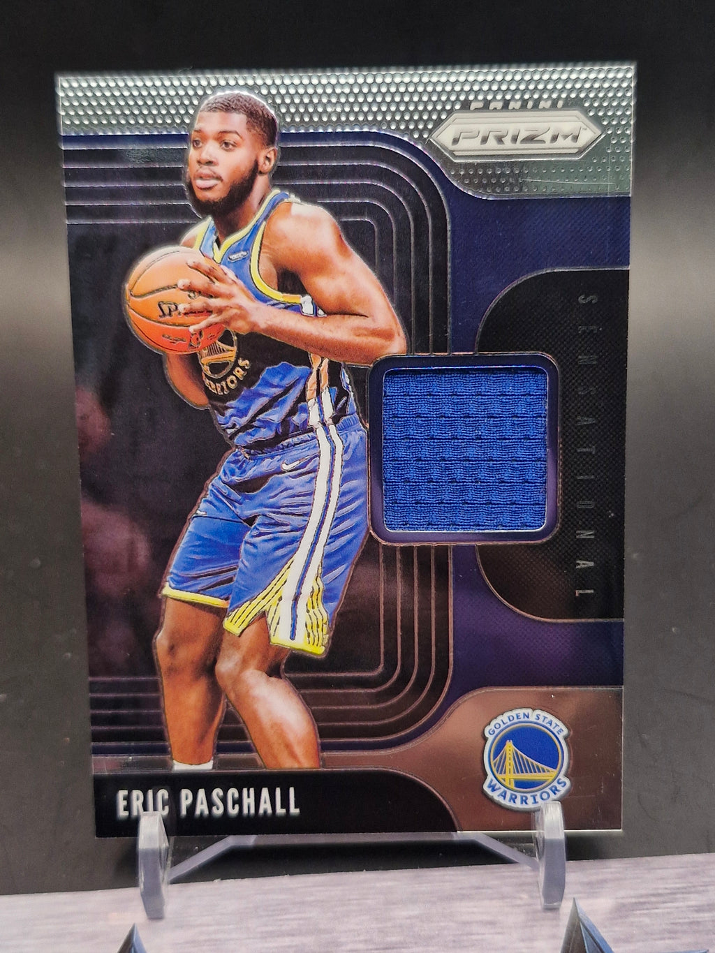 2019-20 Panini Prizm #SS-EPA Eric Paschall Sensational Swatches