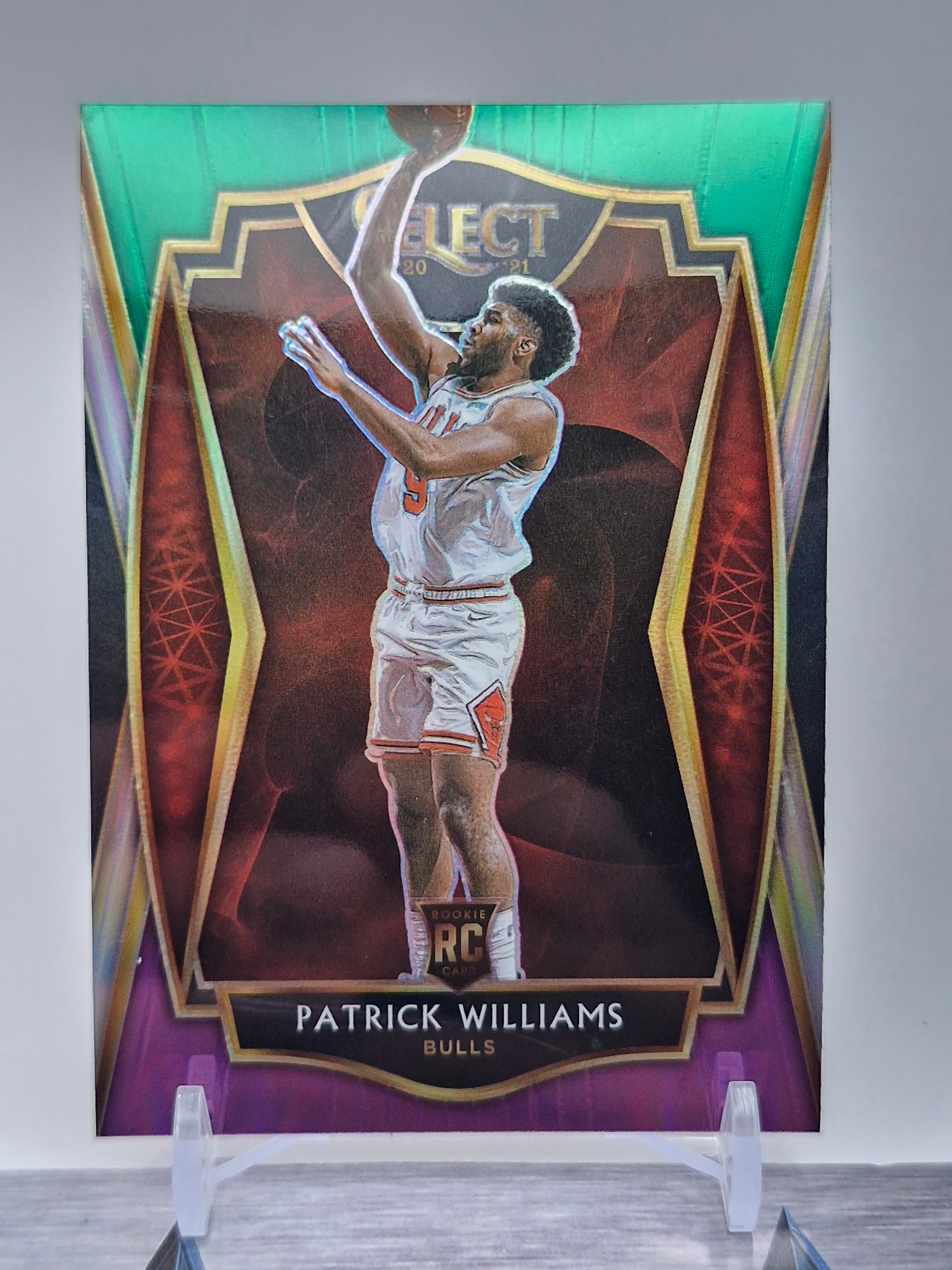 2020-21 Panini Select #185 Patrick Williams Silver Prizms