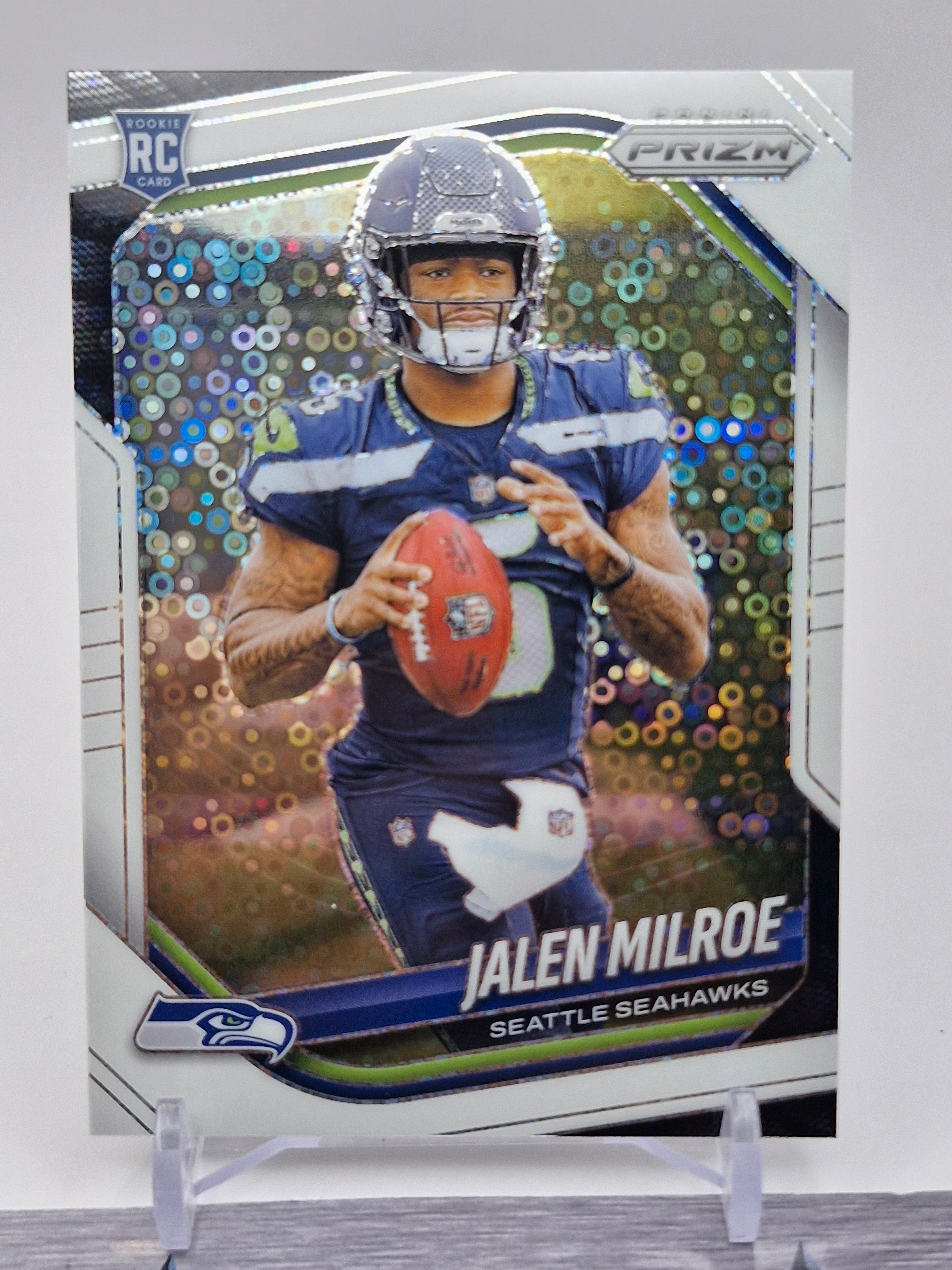 2025 Panini Prizm #317 Jalen Milroe Pink