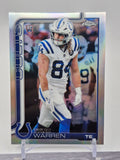 2025 Topps Chrome #346 Tyler Warren Refractor