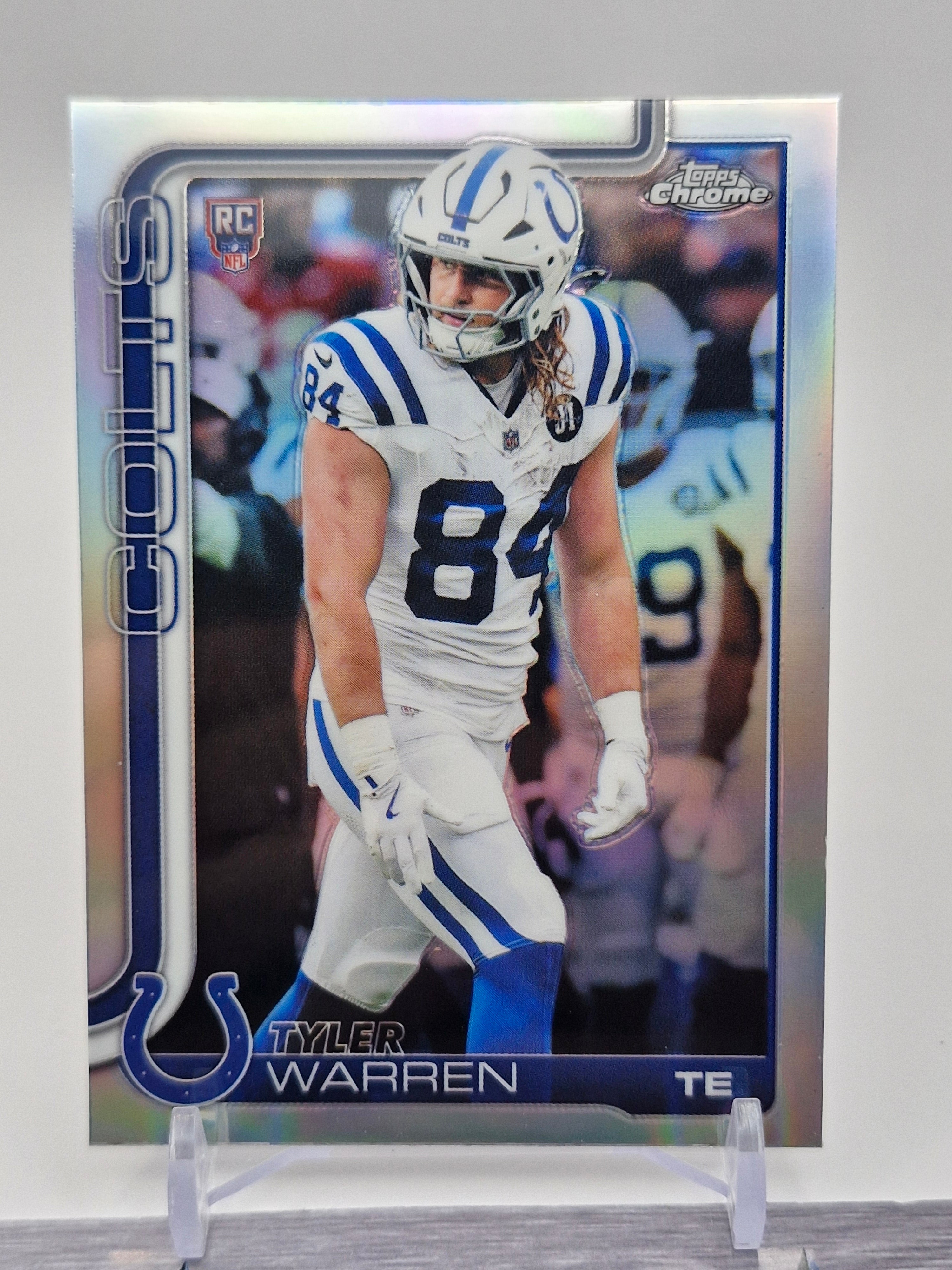 2025 Topps Chrome #346 Tyler Warren Refractor