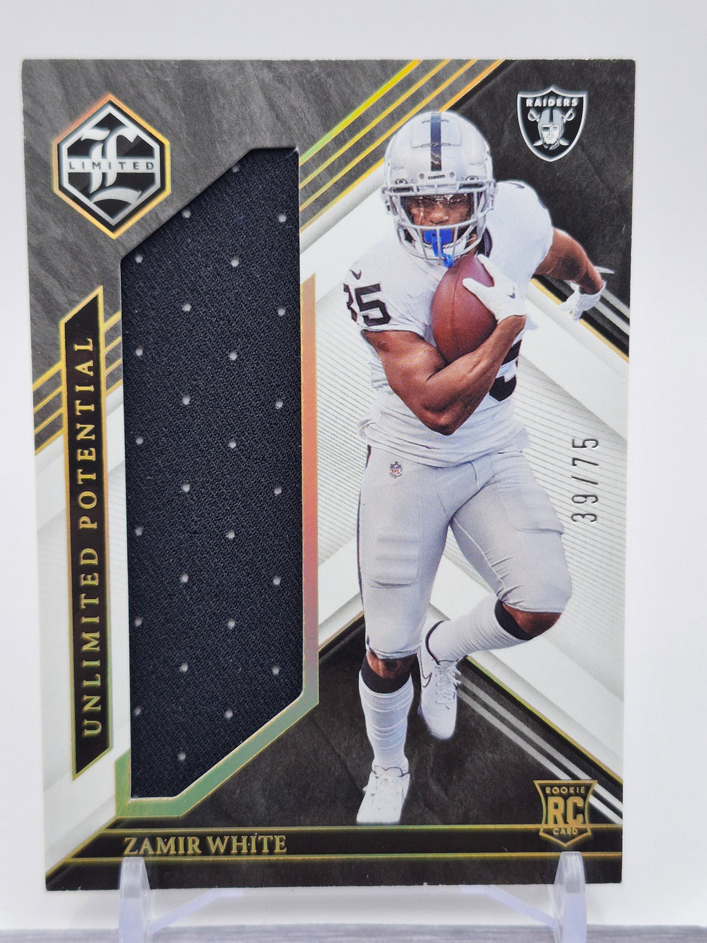 2022 Panini Limited #LP-API Zamir White Unlimited Potential Silver Spotlight