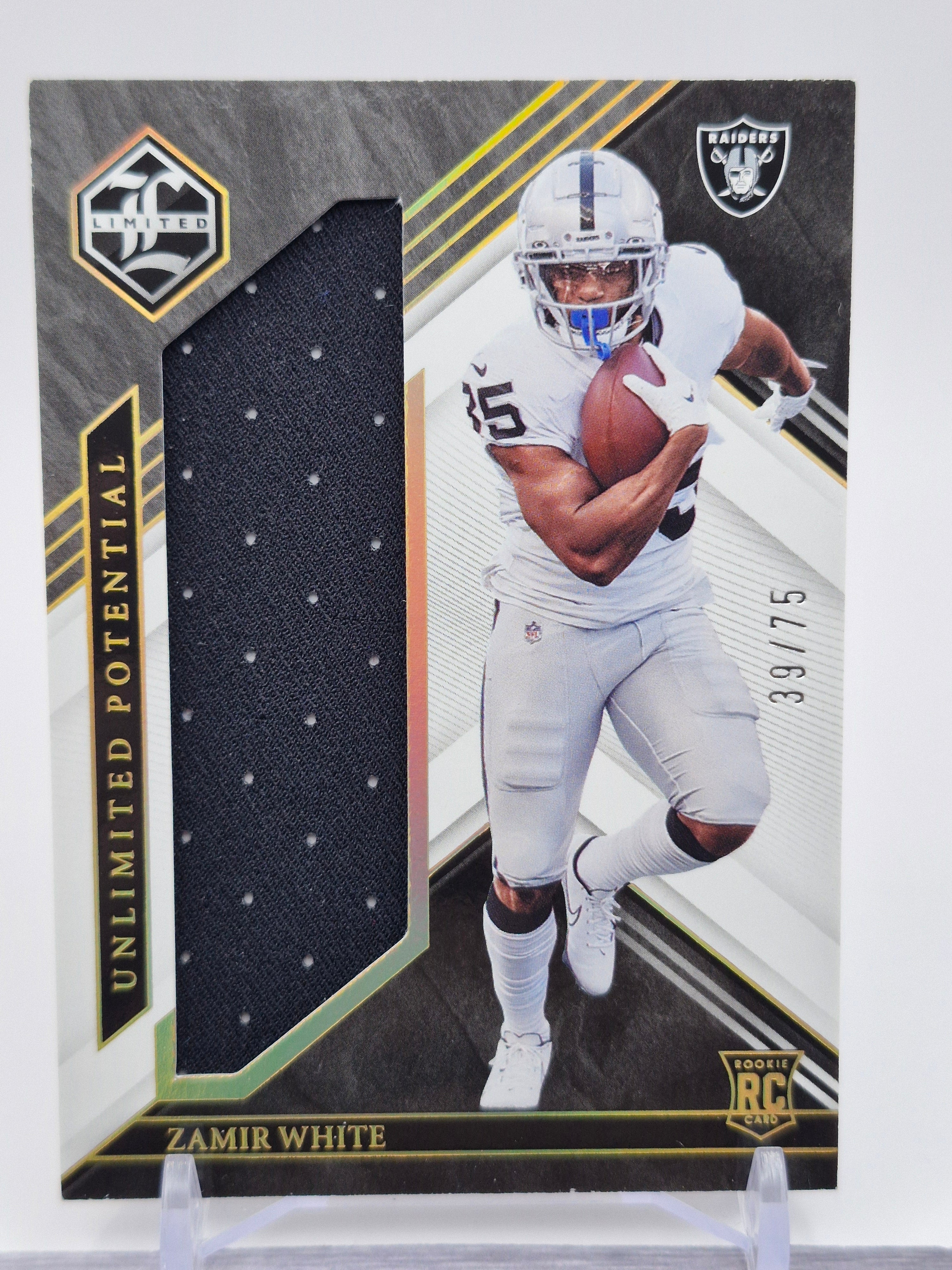 2022 Panini Limited #LP-API Zamir White Unlimited Potential Silver Spotlight