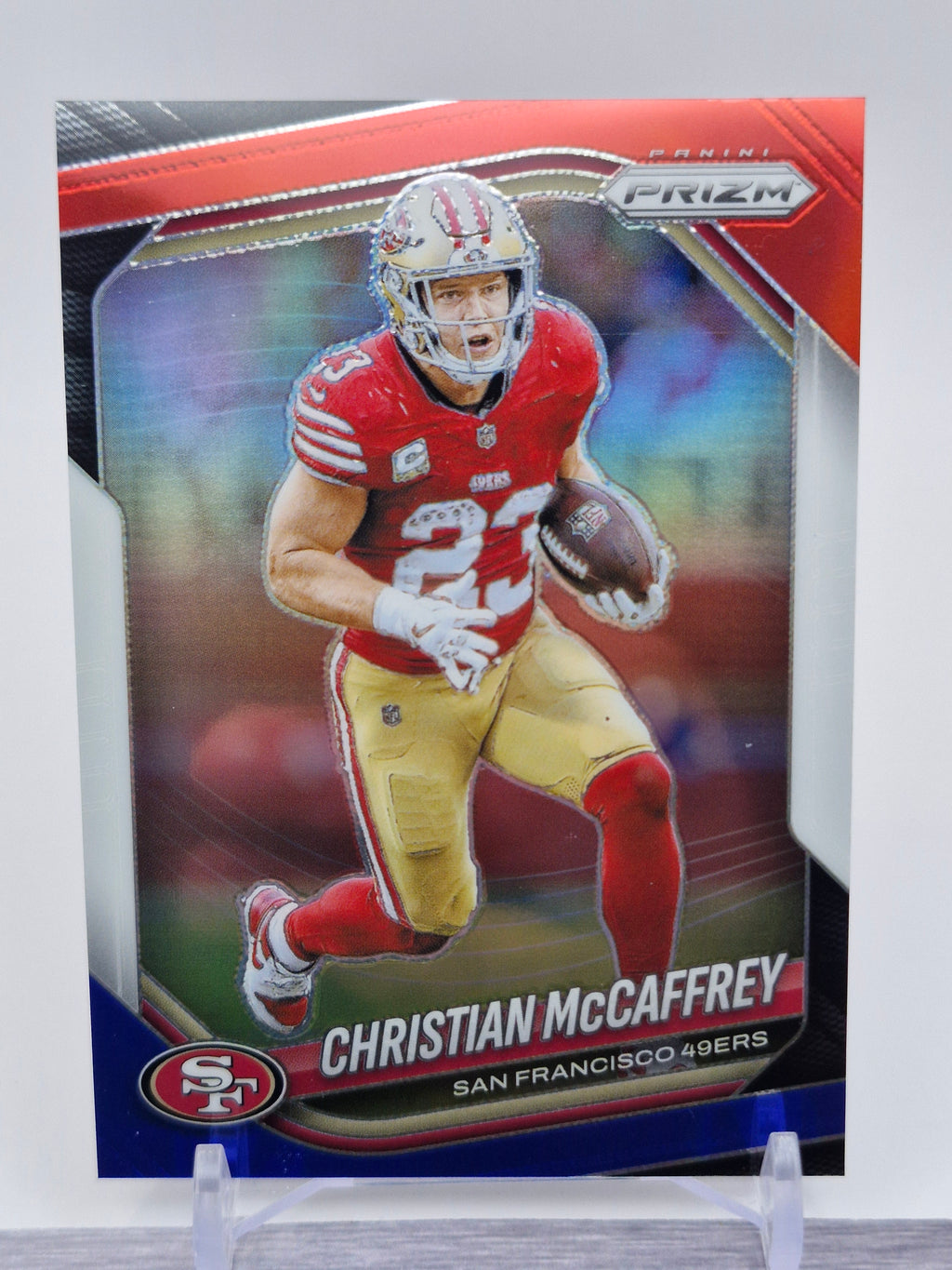 2025 Panini Prizm #156 Christian McCaffrey