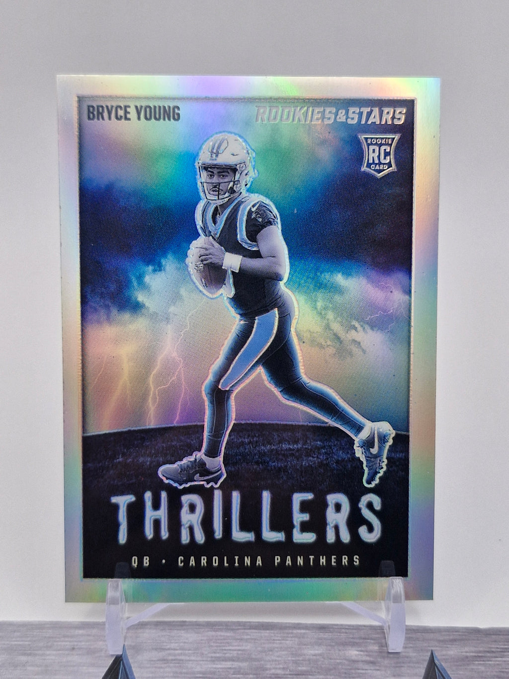 2023 Panini Rookies & Stars #TH-5 Bryce Young Thrillers Green #/5
