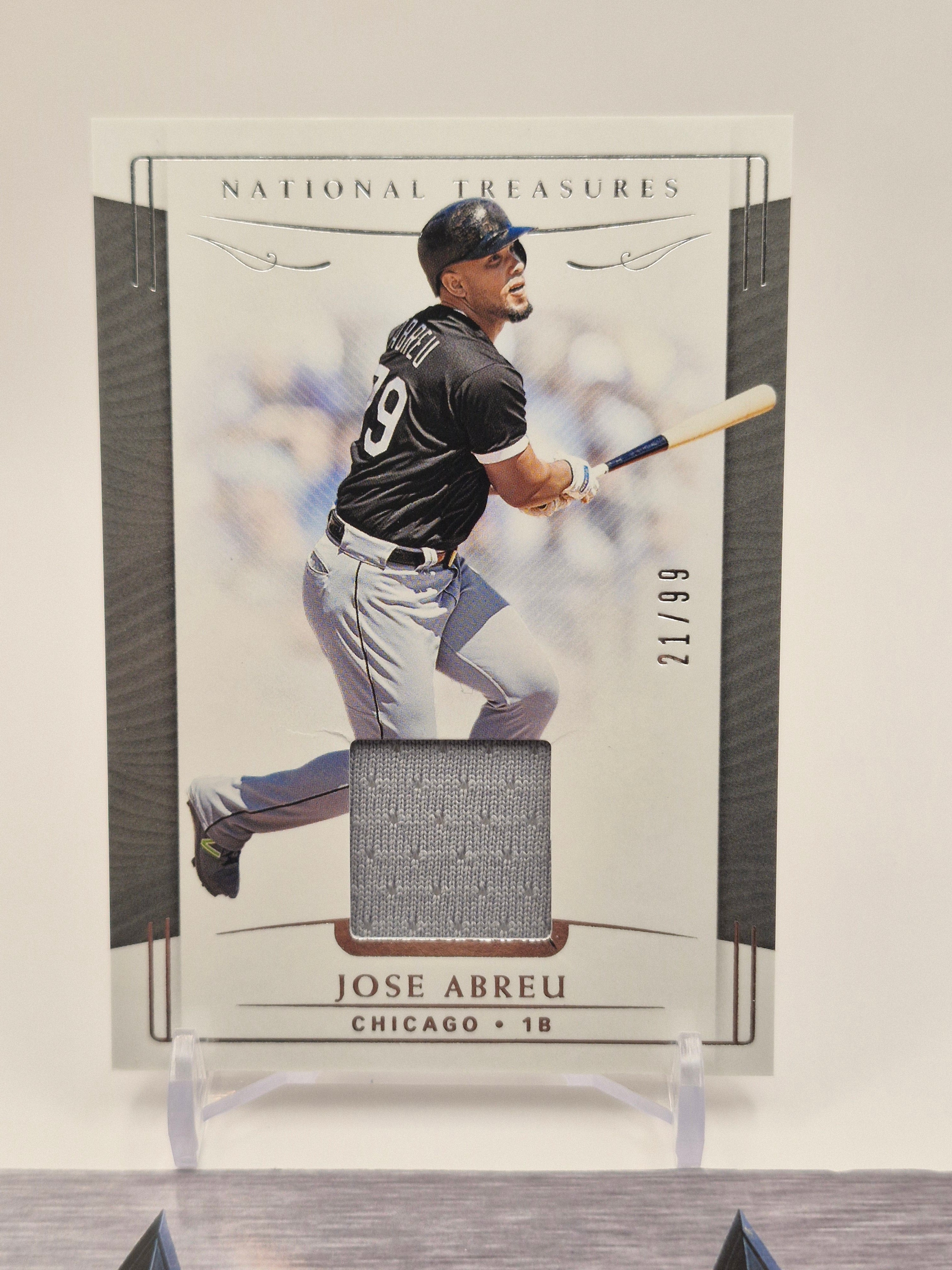 2019 Panini National Treasures #143 Jose Abreu #/99