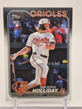 2024 Topps Update #US50 Jackson Holliday Black