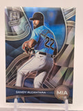 2022 Panini Chronicles #90 Sandy Alcantara Spectra Holo