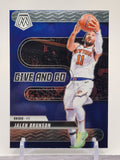 2024-25 Panini Mosaic #11 Jalen Brunson Give and Go Mosaic