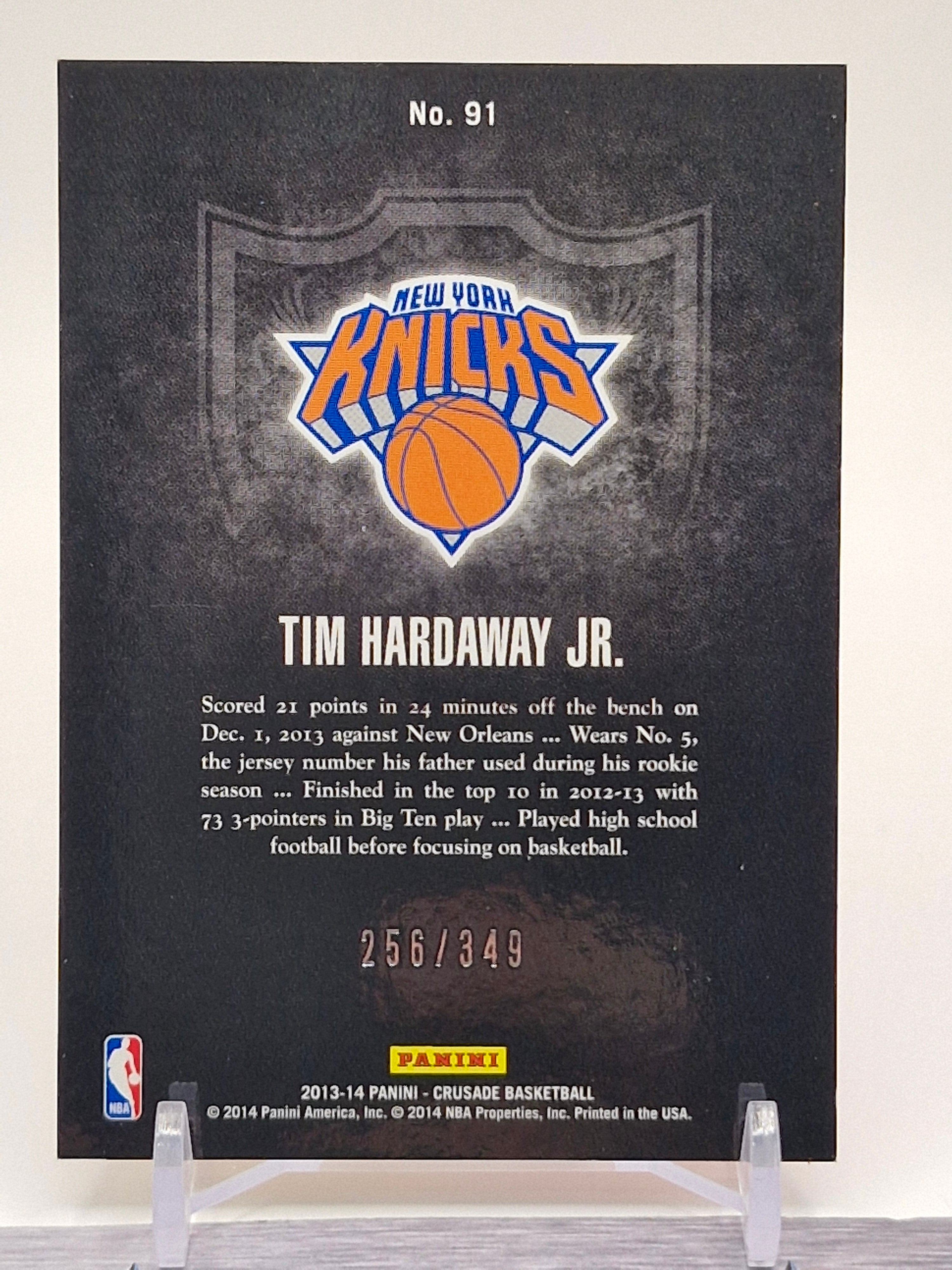 2013-14 Panini Crusade #91 Tim Hardaway Jr. Crusade Red #/349