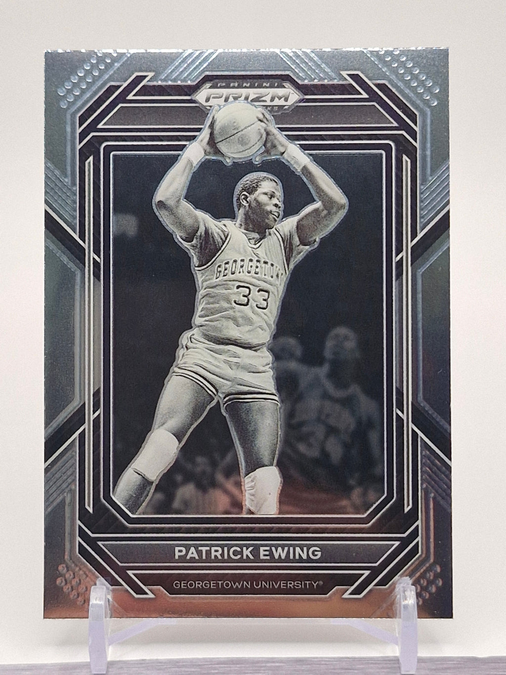 2023 Panini Prizm Draft Picks #96 Patrick Ewing Red #/299