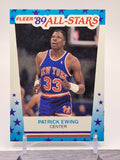 1989-90 Fleer #7 Patrick Ewing Stickers