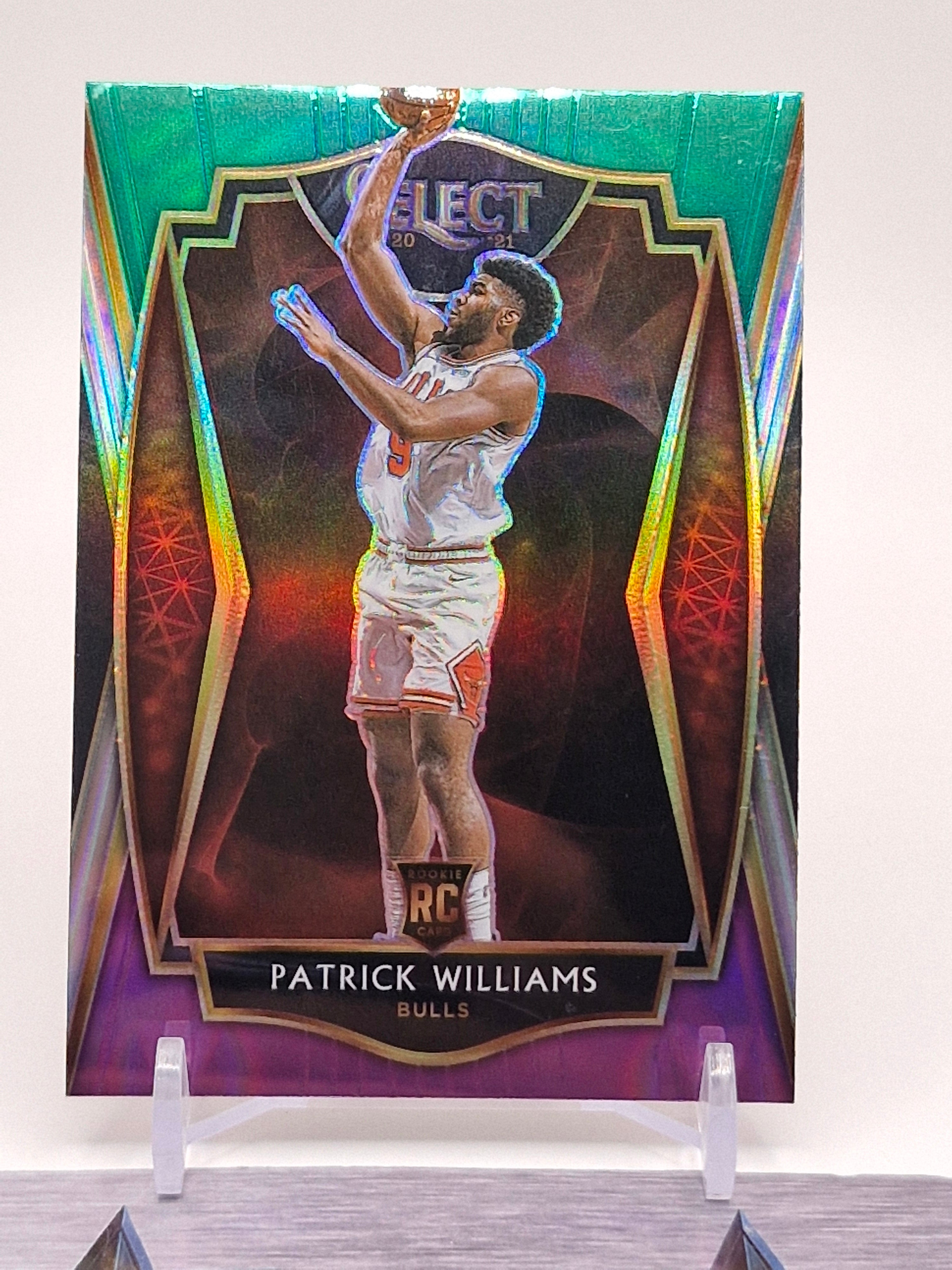 2020-21 Panini Select #185 Patrick Williams Silver Prizms