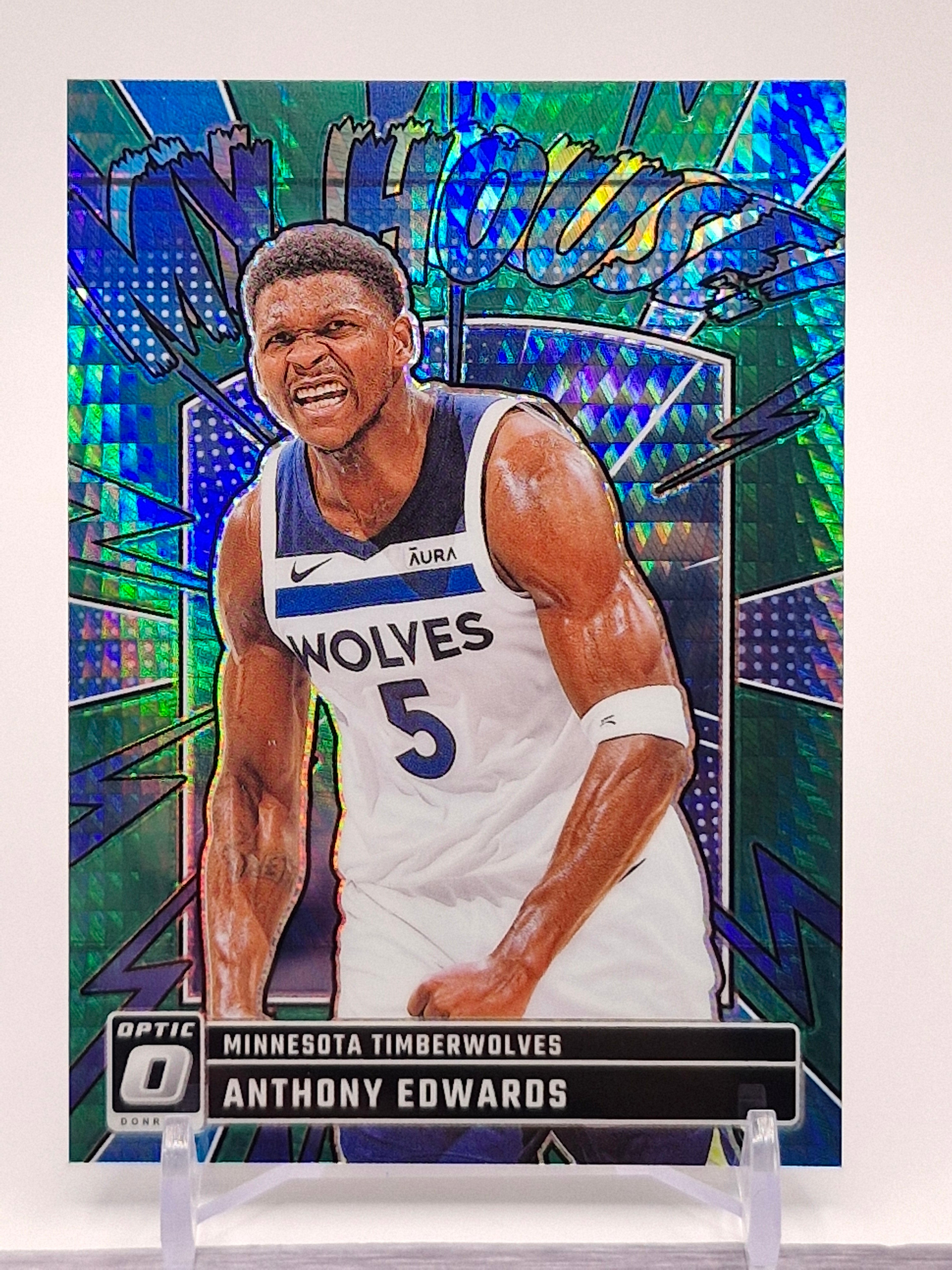 2024-25 Donruss Optic #2 Anthony Edwards My House Holo /249