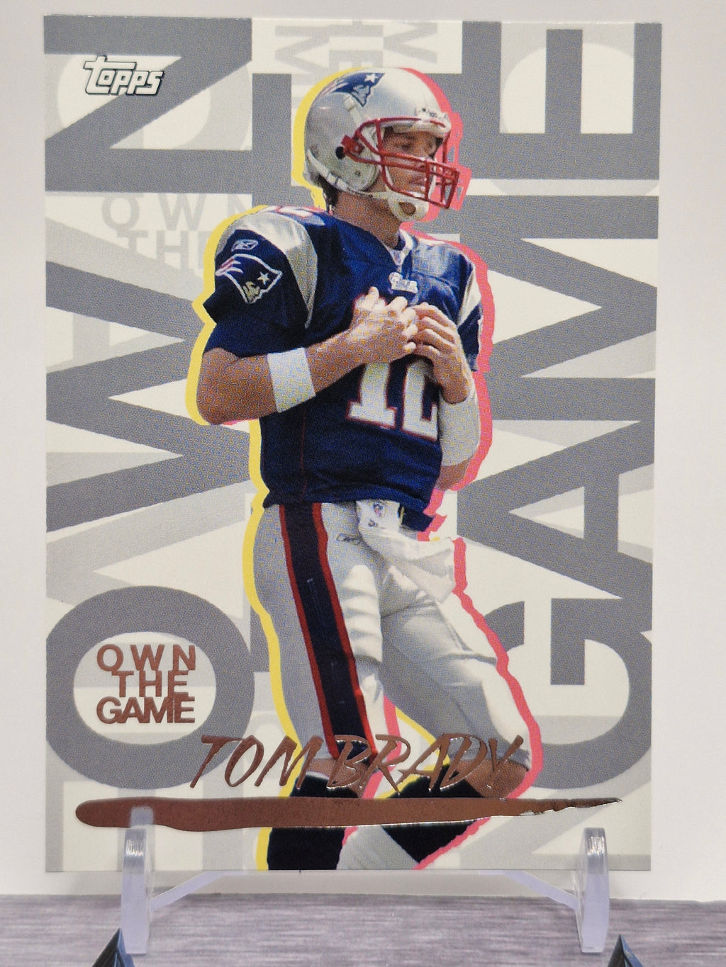 2008 Topps #OTG-TB Tom Brady Own the Game