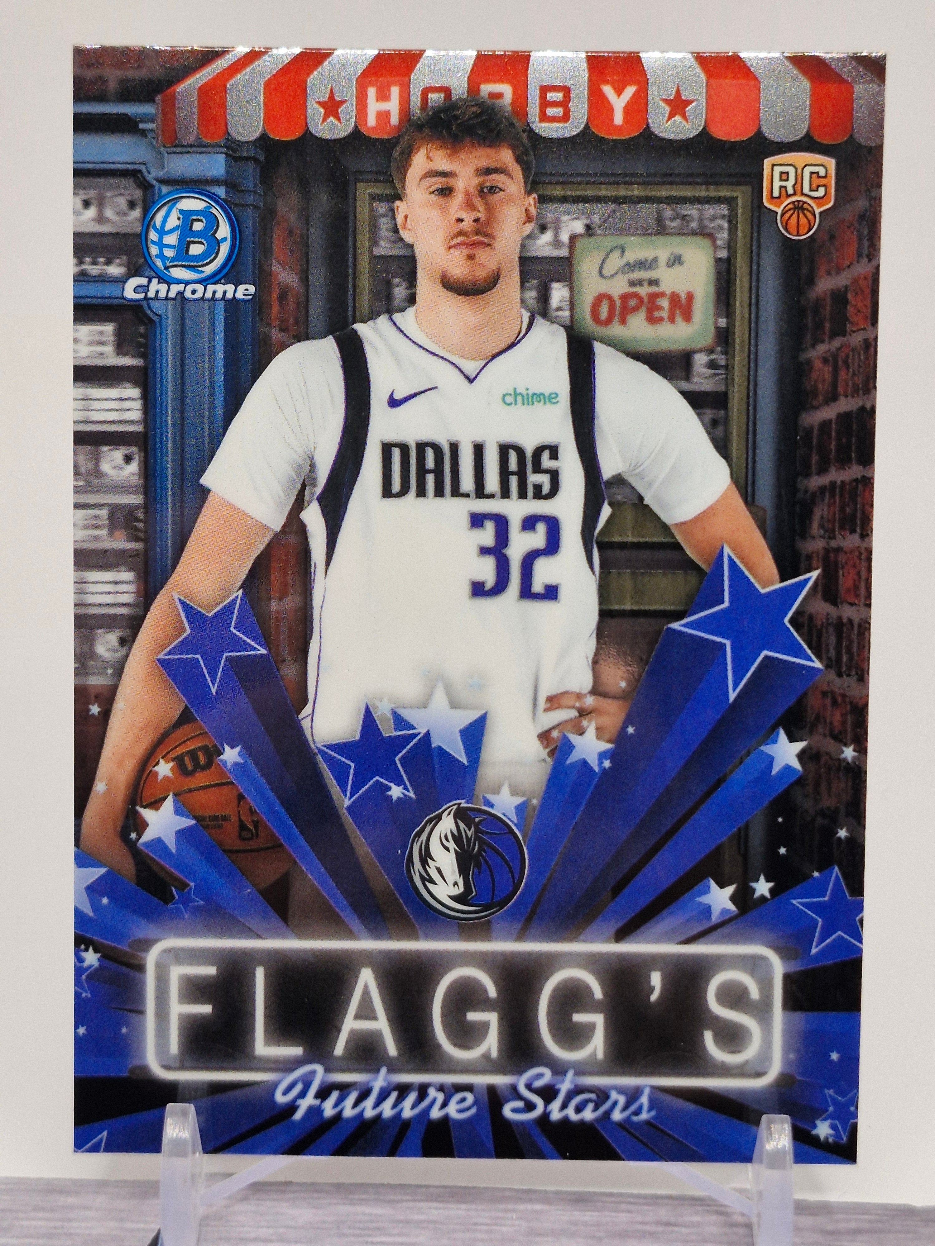 2025-26 Bowman #HS-3 Cooper Flagg Hobby Stars Black Geometric #/10