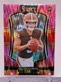 2025 Panini Select #154 Dillon Gabriel Black and Green Prizm Shock