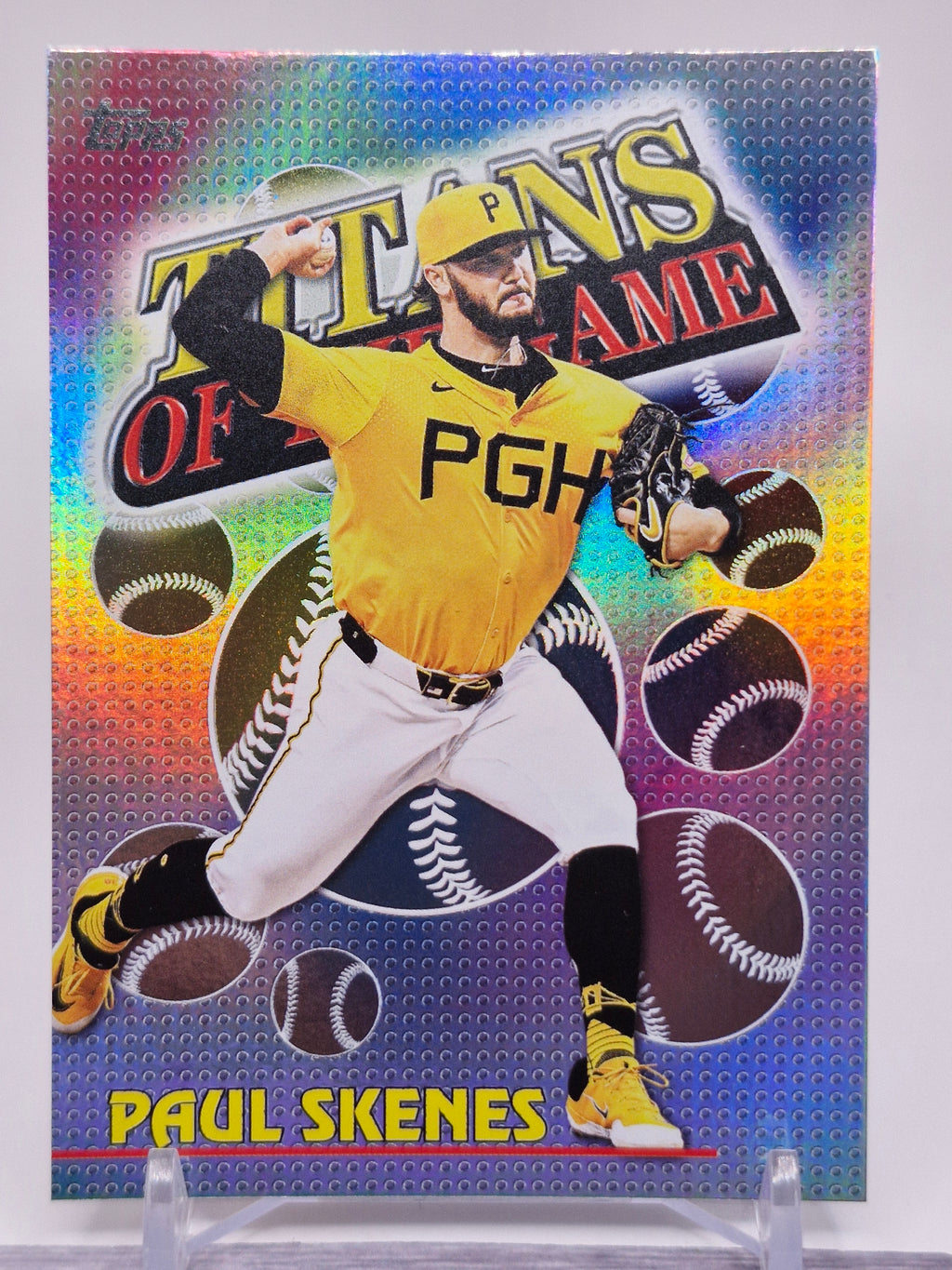 2026 Topps #TOG-14 Paul Skenes Titans of the Game