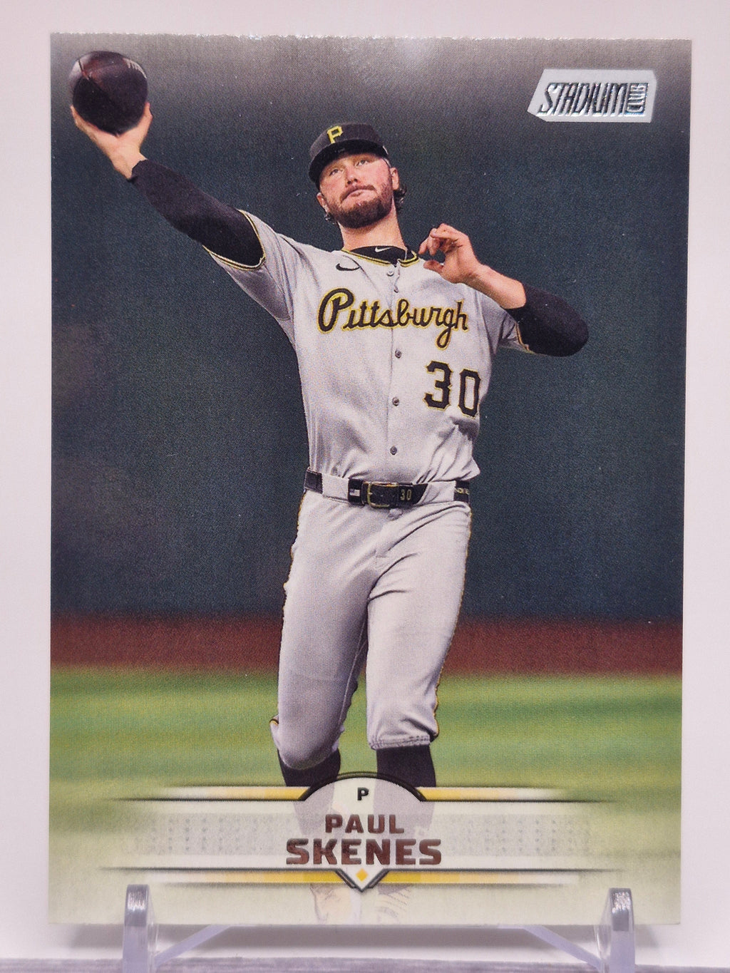 2025 Stadium Club #105 Paul Skenes Blue Foil