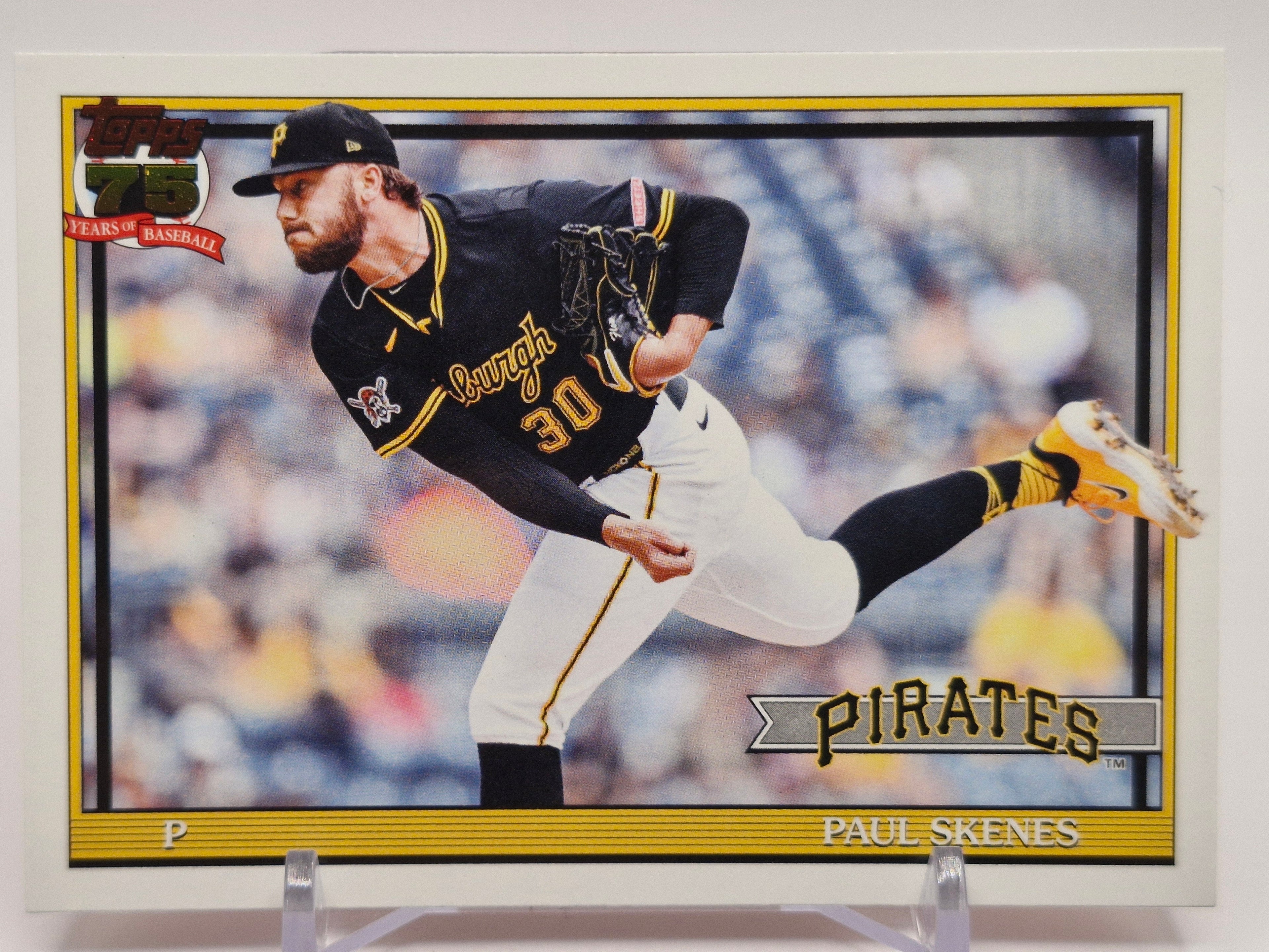 2026 Topps #T91-50 Paul Skenes 1991 Topps Baseball 35th Anniversary (Series One)