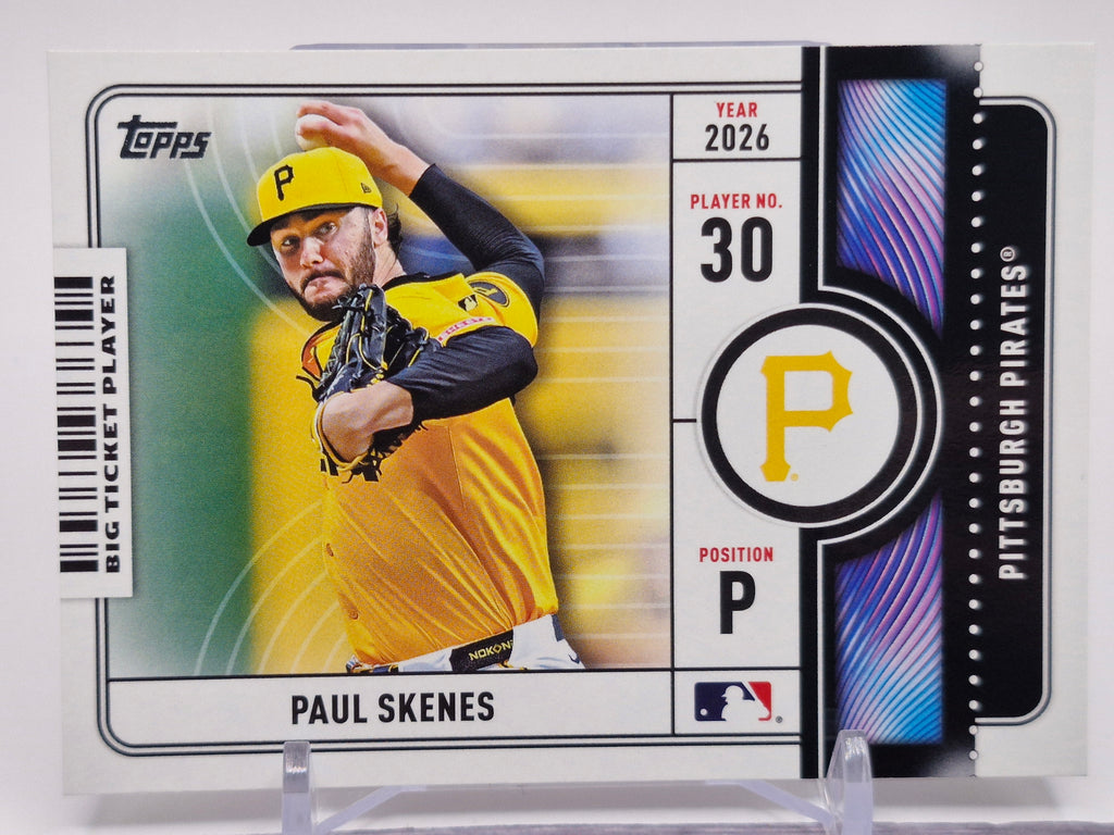 2026 Topps #BTP-14 Paul Skenes Big Ticket Players