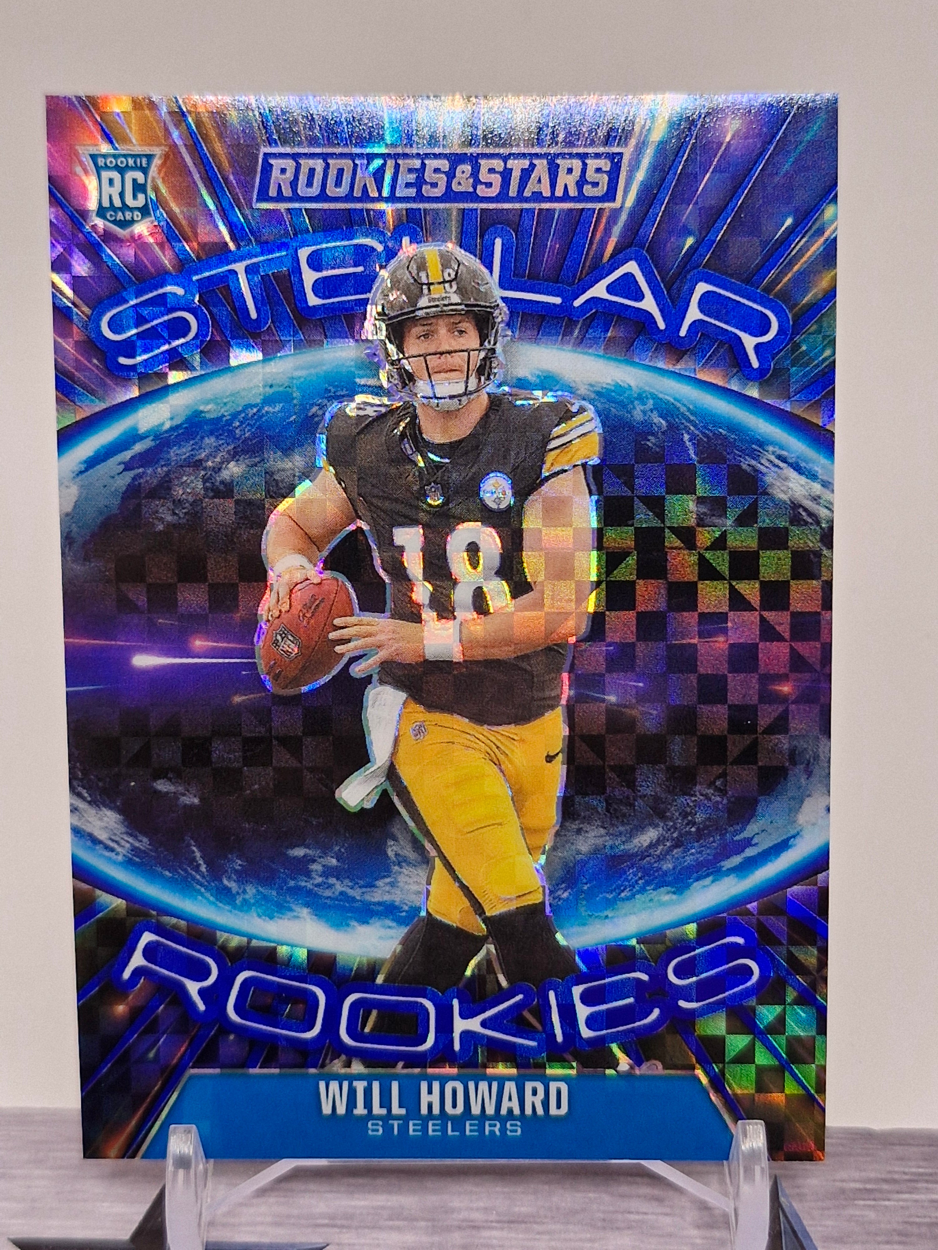 2025 Panini Rookies & Stars #5 Will Howard Stellar Rookies Signatures #/99