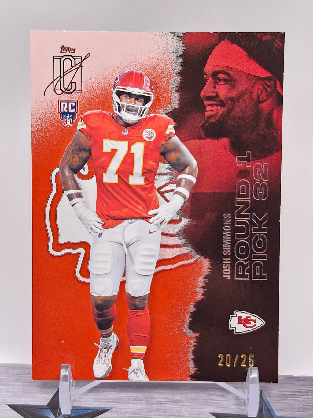 2025 Topps Signature Class #186 Josh Simmons
