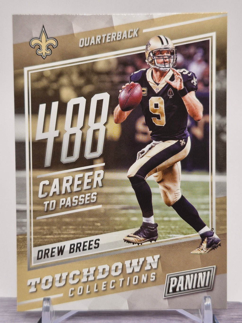 2018 Panini Touchdown Collection #TD-10 Drew Brees