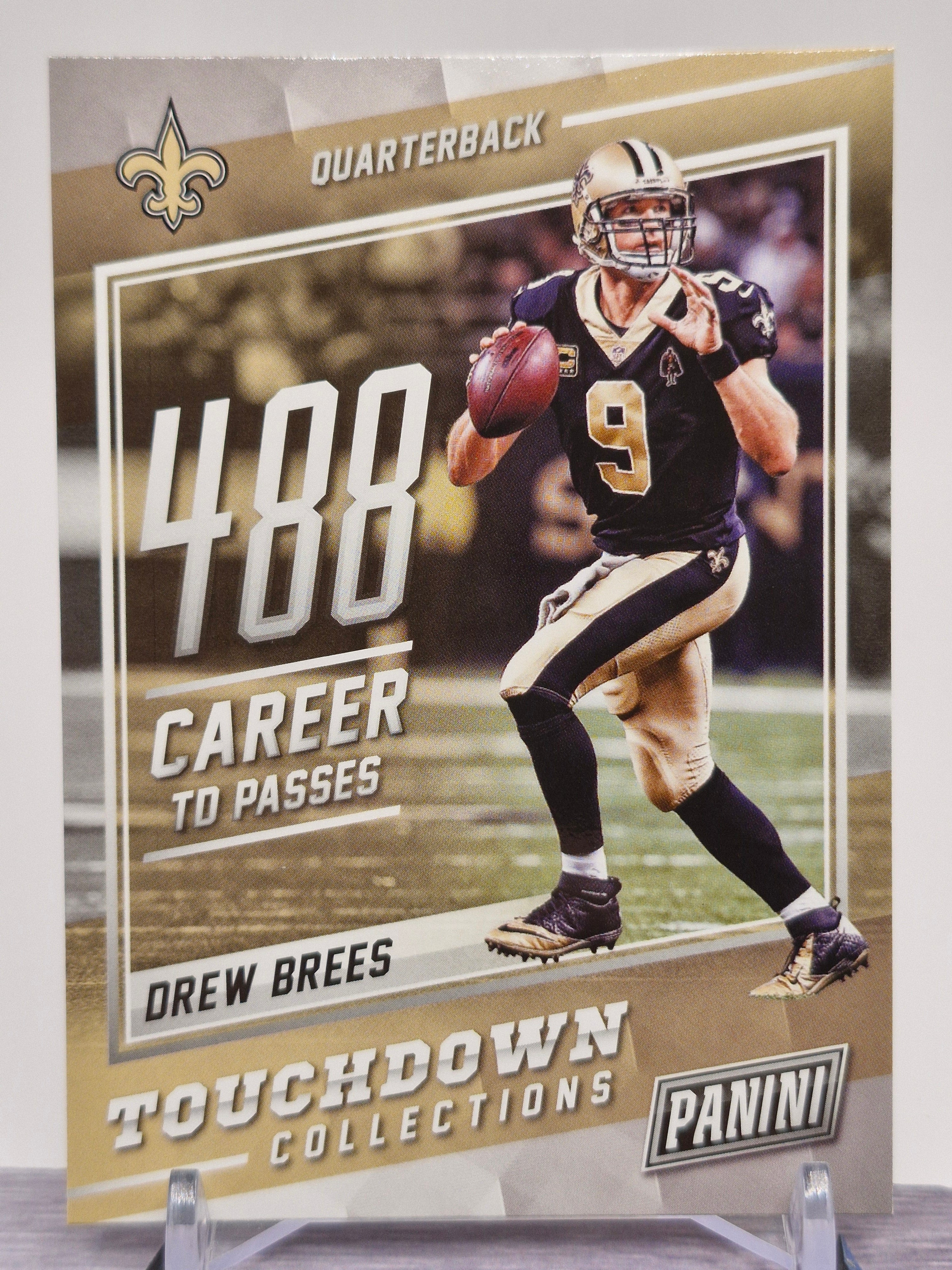 2018 Panini Touchdown Collection #TD-10 Drew Brees