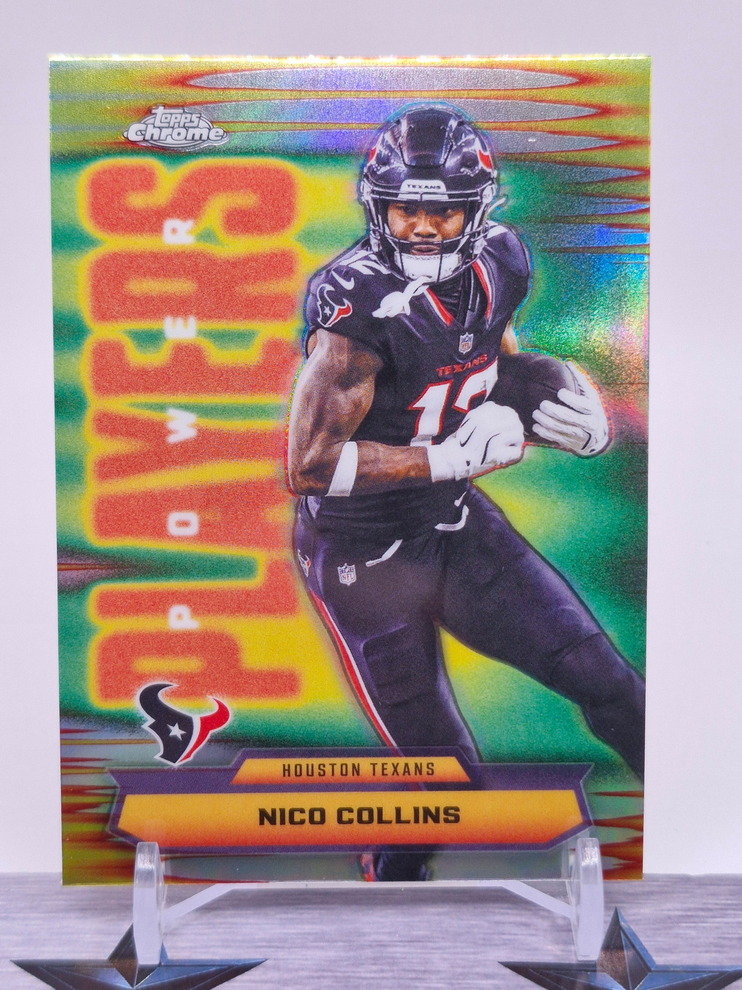 2025 Topps Chrome #PP-30 Nico Collins Power Players