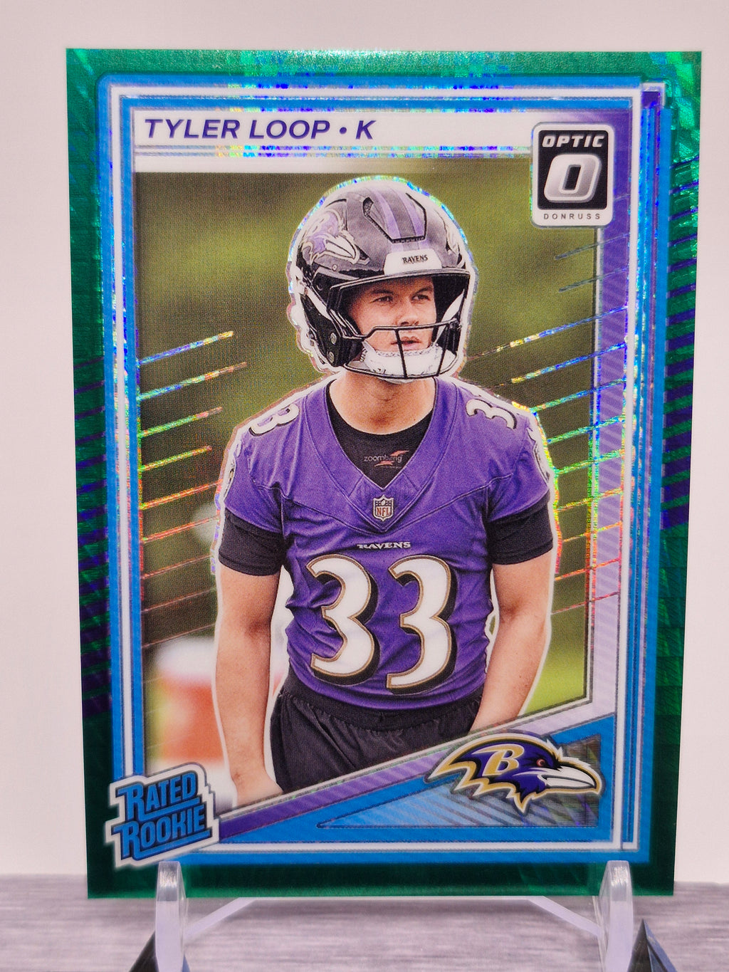 2025 Donruss Optic #227 Tyler Loop Pink